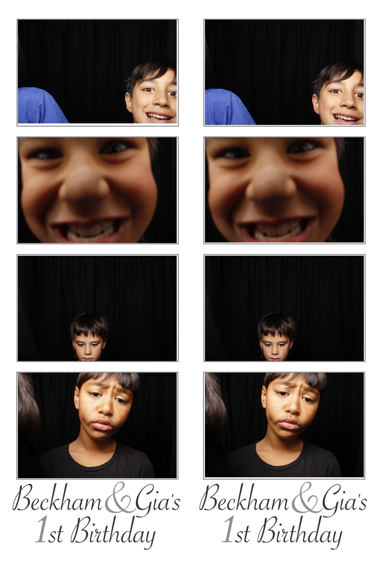 Beckham & Gia's  First Birthday | View more photos from the event at wgtngallery.classicphotobooths.co.nz/u/wgtncpbgallery/Beckham-Gias-First-Birthday