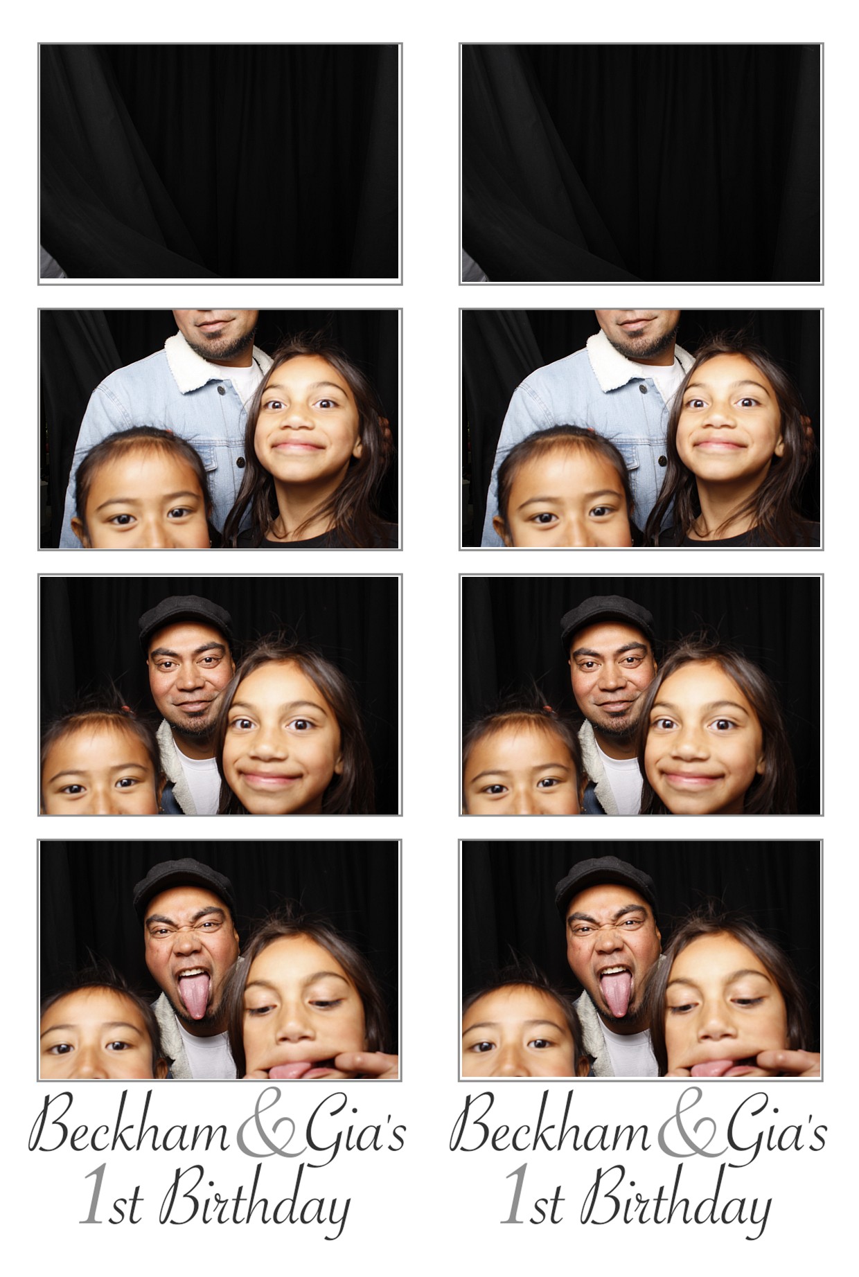 Beckham & Gia's  First Birthday | View more photos from the event at wgtngallery.classicphotobooths.co.nz/u/wgtncpbgallery/Beckham-Gias-First-Birthday