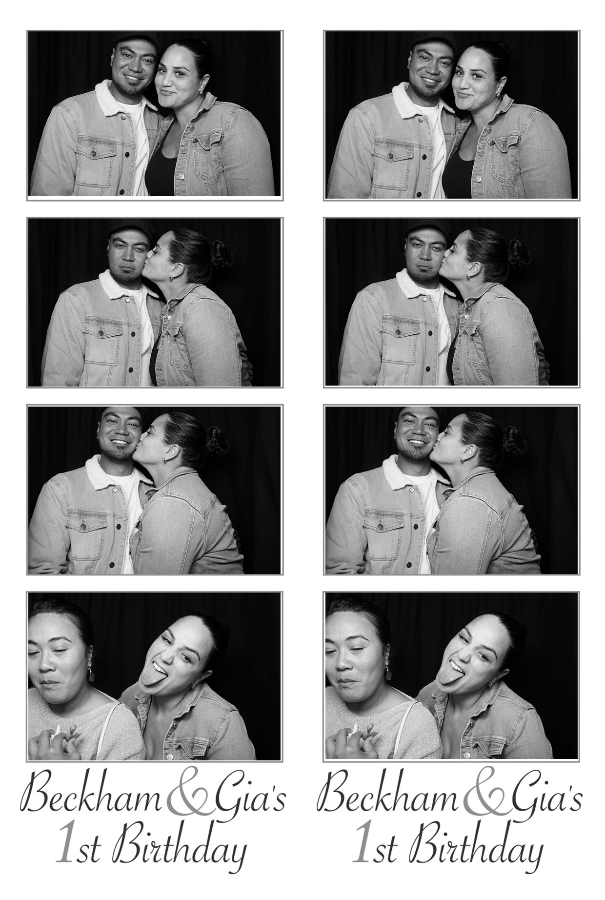 Beckham & Gia's  First Birthday | View more photos from the event at wgtngallery.classicphotobooths.co.nz/u/wgtncpbgallery/Beckham-Gias-First-Birthday