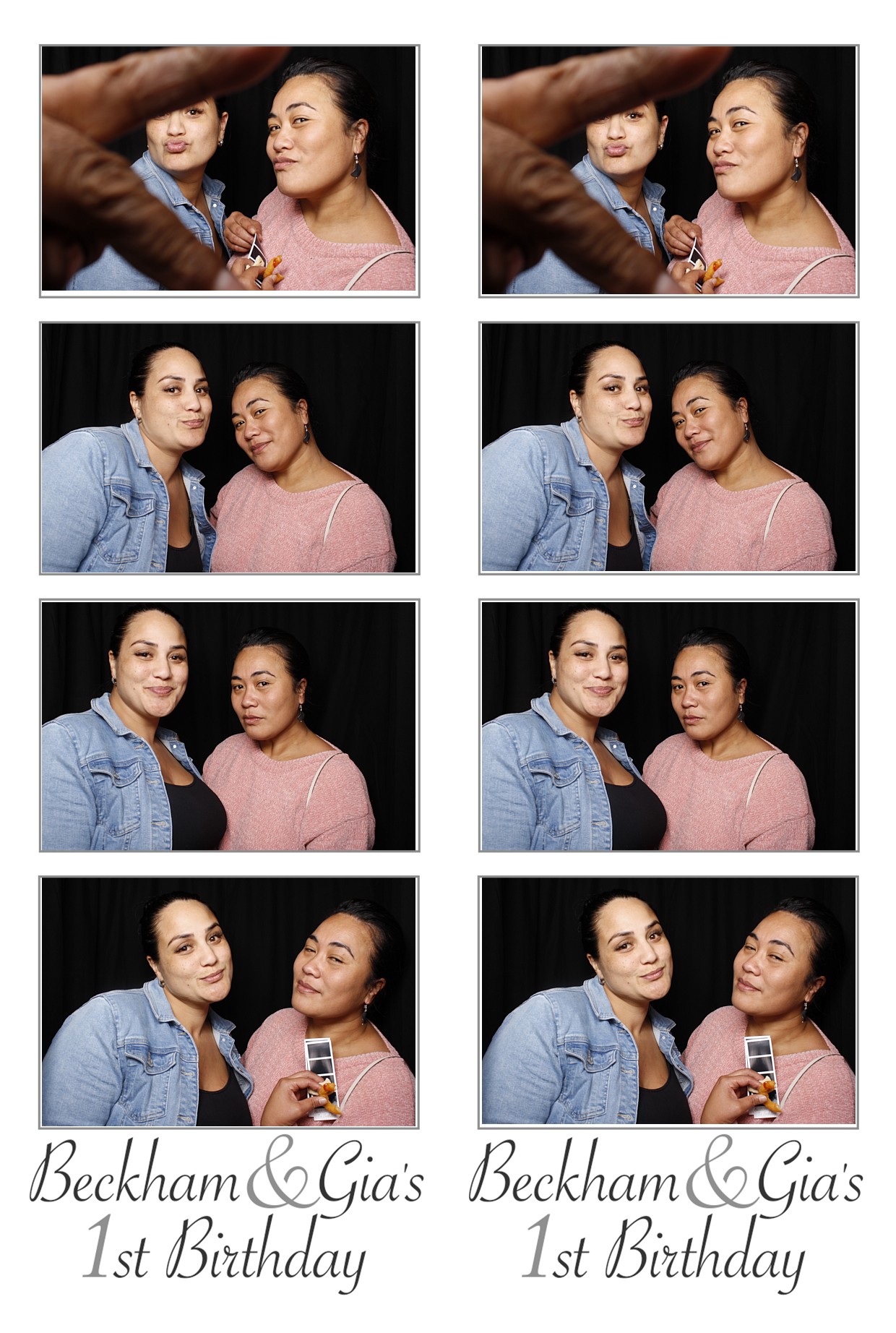 Beckham & Gia's  First Birthday | View more photos from the event at wgtngallery.classicphotobooths.co.nz/u/wgtncpbgallery/Beckham-Gias-First-Birthday