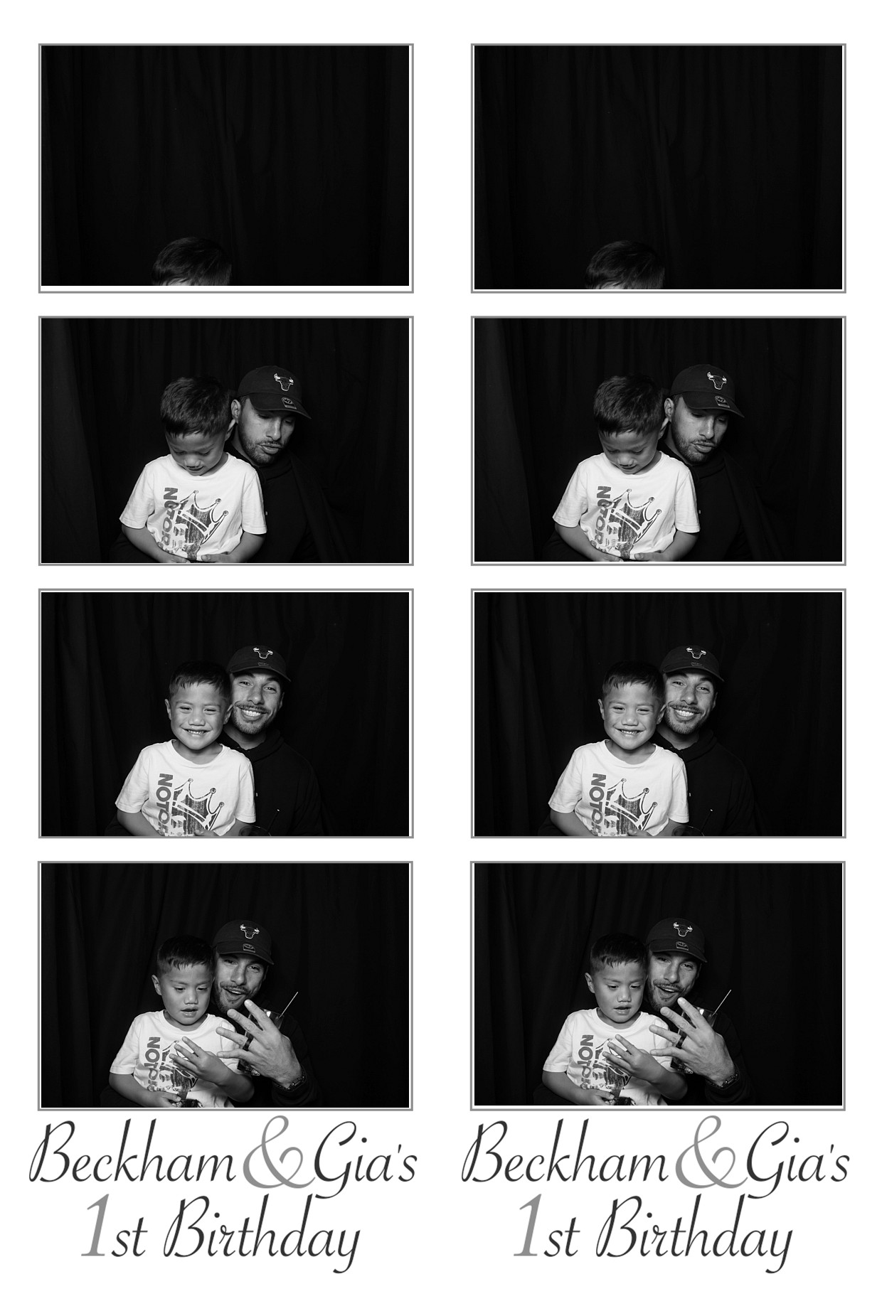 Beckham & Gia's  First Birthday | View more photos from the event at wgtngallery.classicphotobooths.co.nz/u/wgtncpbgallery/Beckham-Gias-First-Birthday