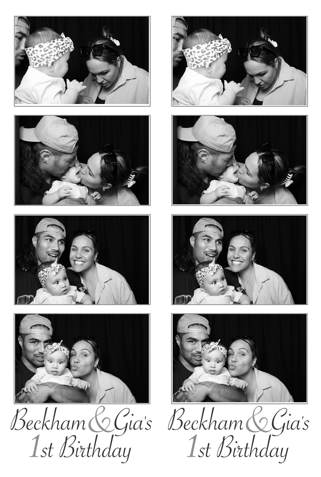 Beckham & Gia's  First Birthday | View more photos from the event at wgtngallery.classicphotobooths.co.nz/u/wgtncpbgallery/Beckham-Gias-First-Birthday
