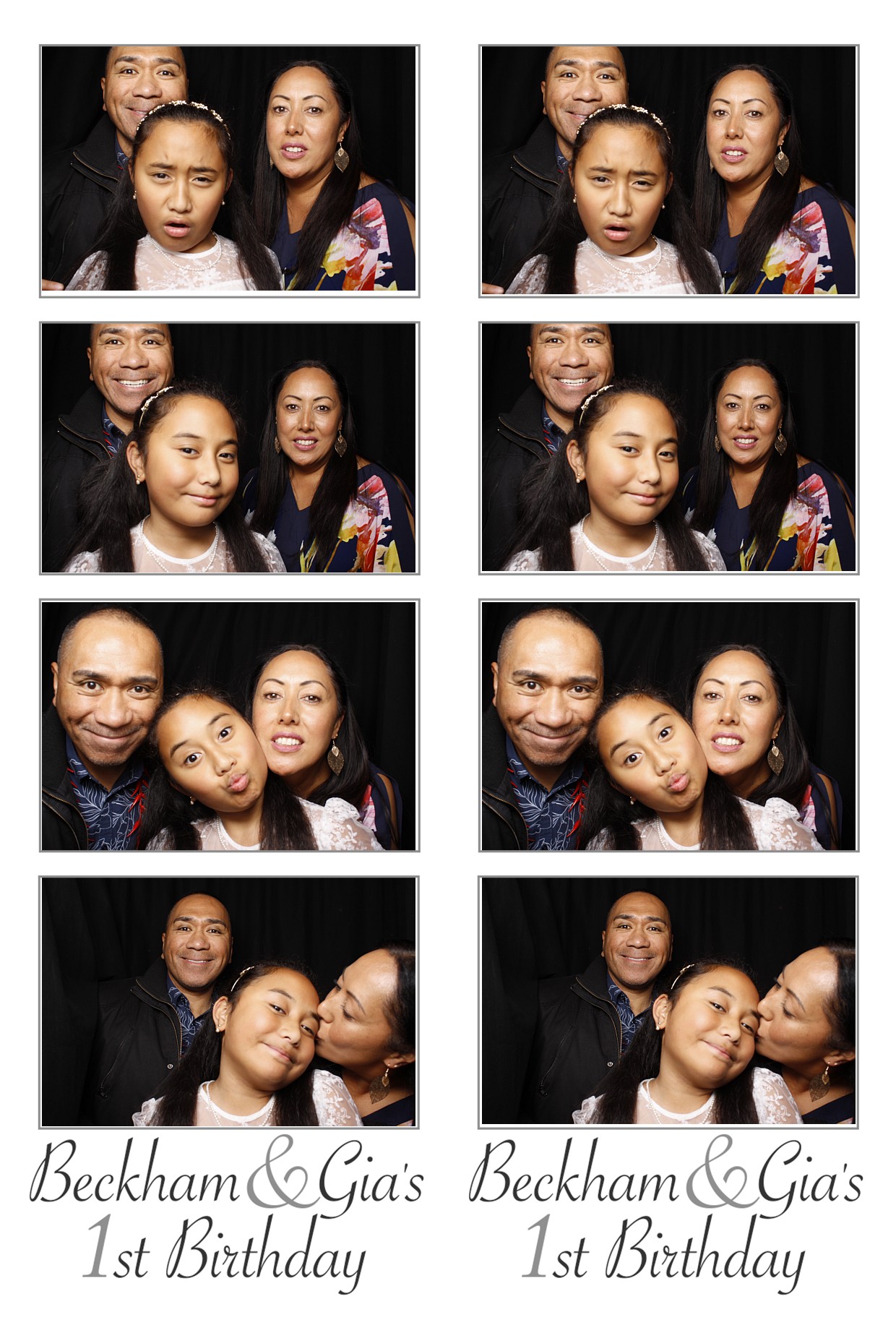 Beckham & Gia's  First Birthday | View more photos from the event at wgtngallery.classicphotobooths.co.nz/u/wgtncpbgallery/Beckham-Gias-First-Birthday