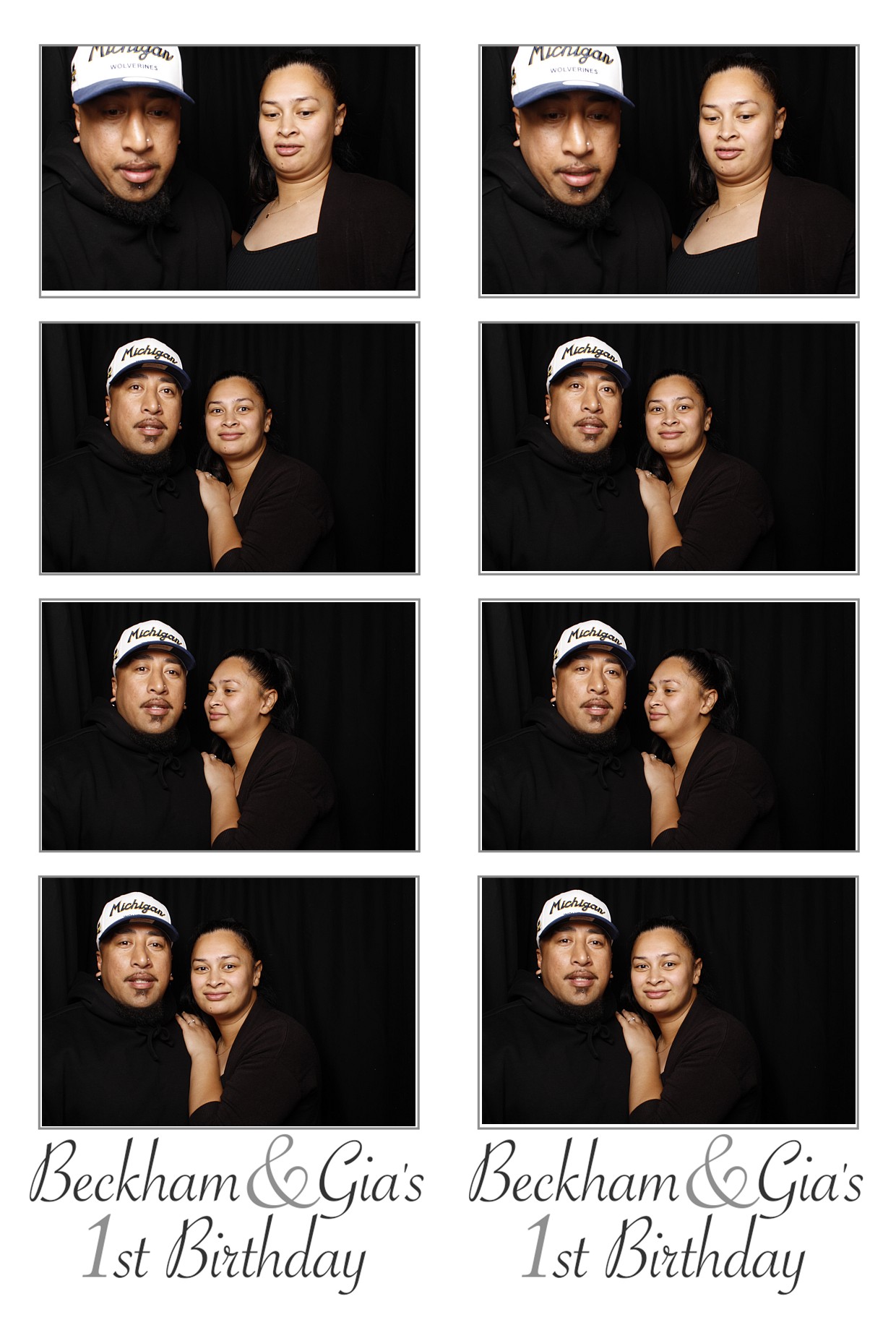 Beckham & Gia's  First Birthday | View more photos from the event at wgtngallery.classicphotobooths.co.nz/u/wgtncpbgallery/Beckham-Gias-First-Birthday