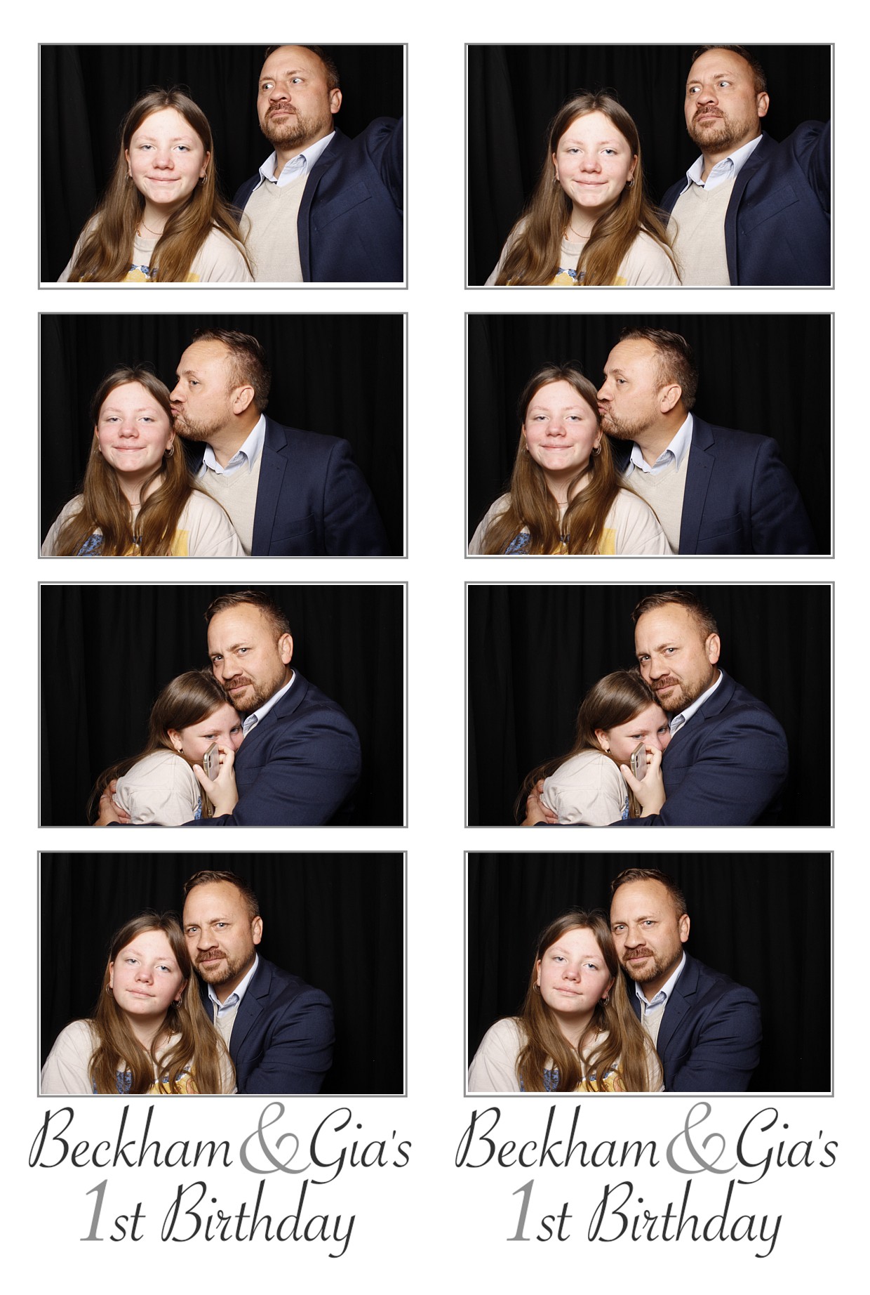 Beckham & Gia's  First Birthday | View more photos from the event at wgtngallery.classicphotobooths.co.nz/u/wgtncpbgallery/Beckham-Gias-First-Birthday