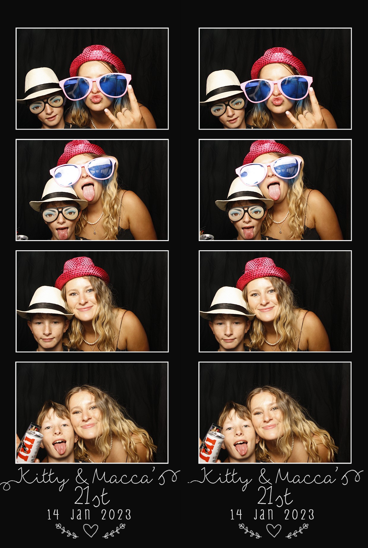 Catherine & Macca's 21st! | View more photos from the event at wgtngallery.classicphotobooths.co.nz/u/wgtncpbgallery/Catherine-Maccas-21st