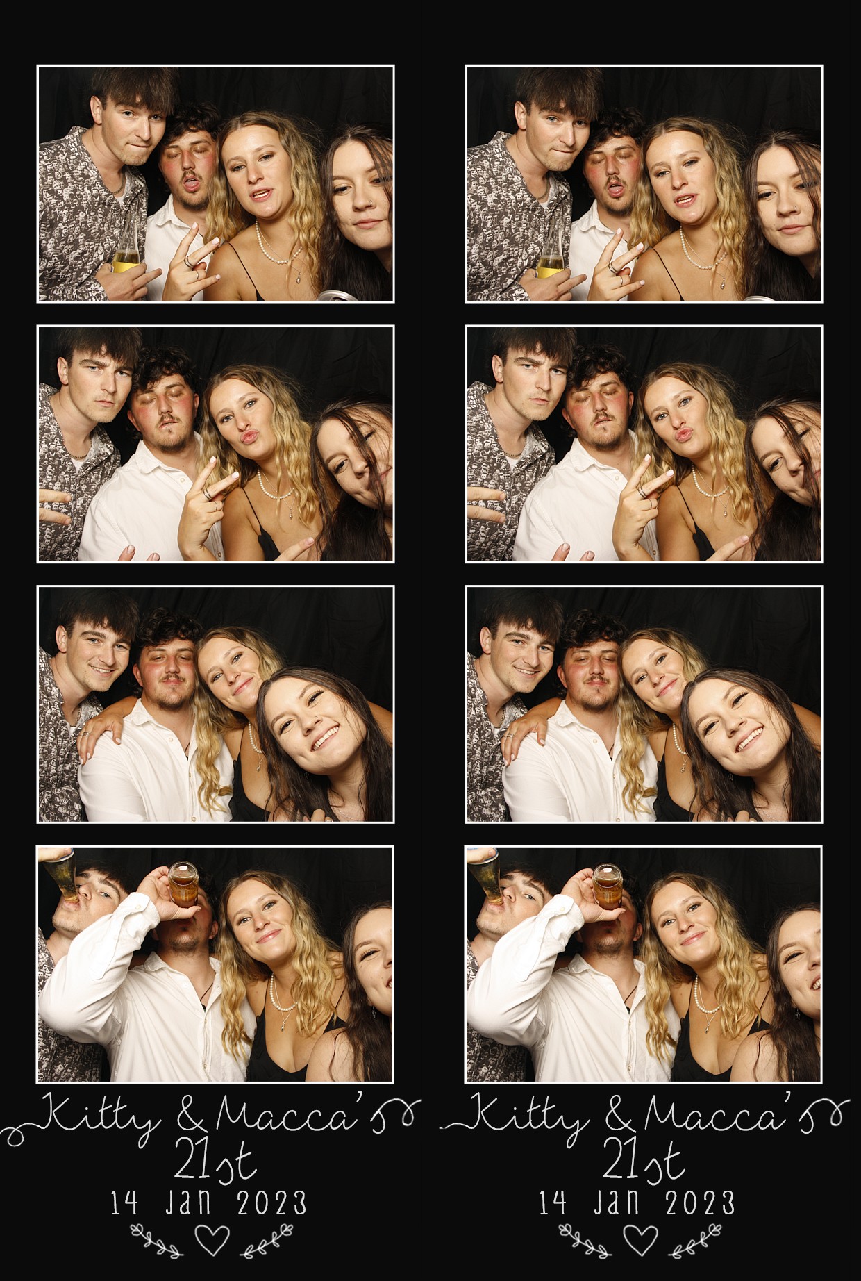 Catherine & Macca's 21st! | View more photos from the event at wgtngallery.classicphotobooths.co.nz/u/wgtncpbgallery/Catherine-Maccas-21st