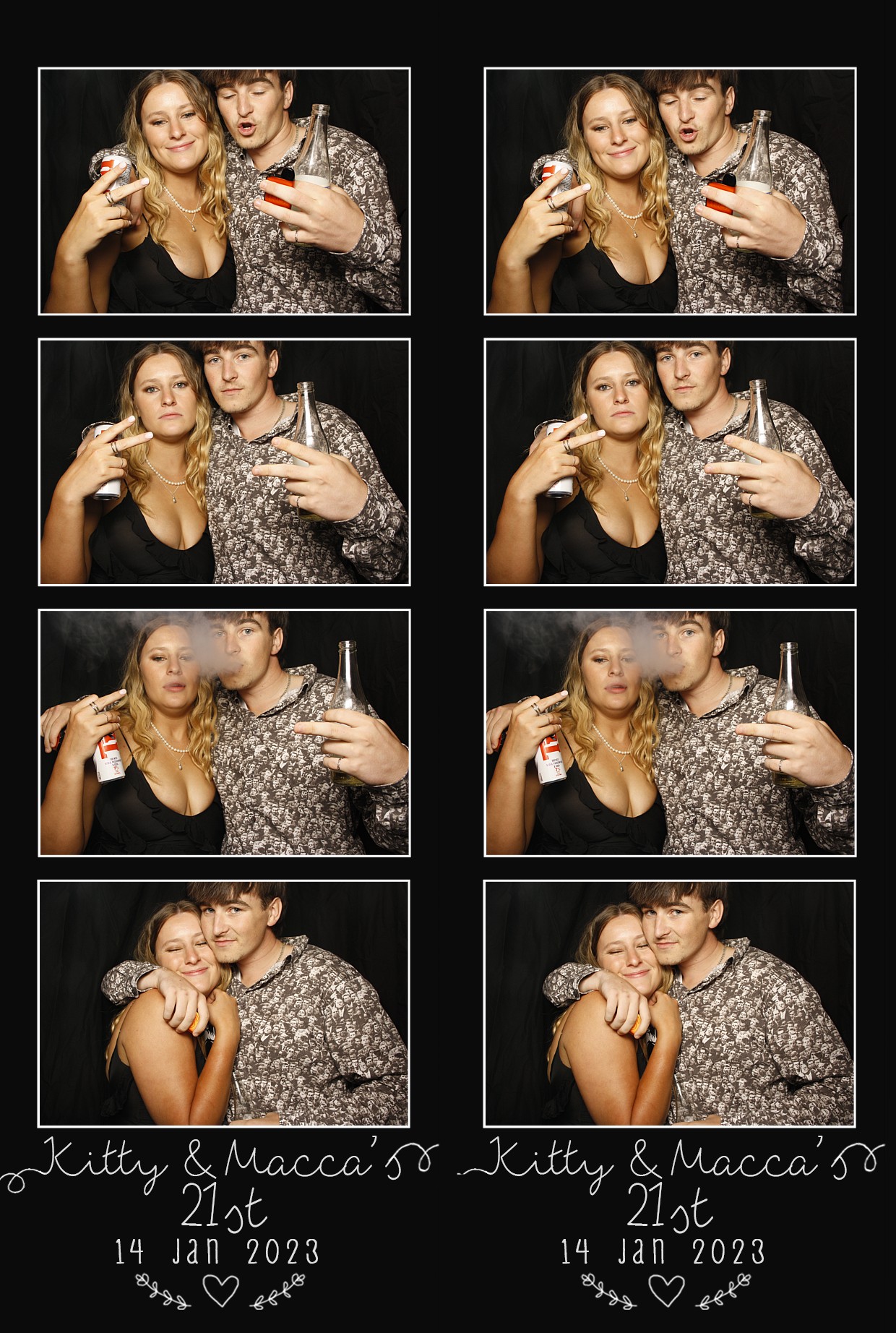 Catherine & Macca's 21st! | View more photos from the event at wgtngallery.classicphotobooths.co.nz/u/wgtncpbgallery/Catherine-Maccas-21st