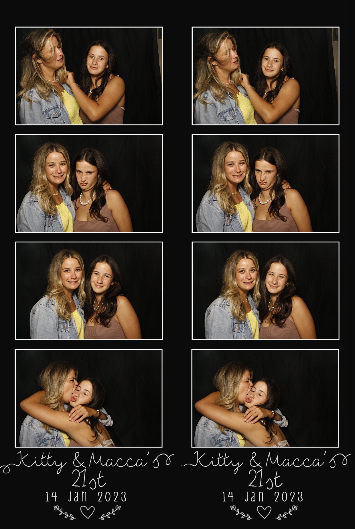 Catherine & Macca's 21st! | View more photos from the event at wgtngallery.classicphotobooths.co.nz/u/wgtncpbgallery/Catherine-Maccas-21st