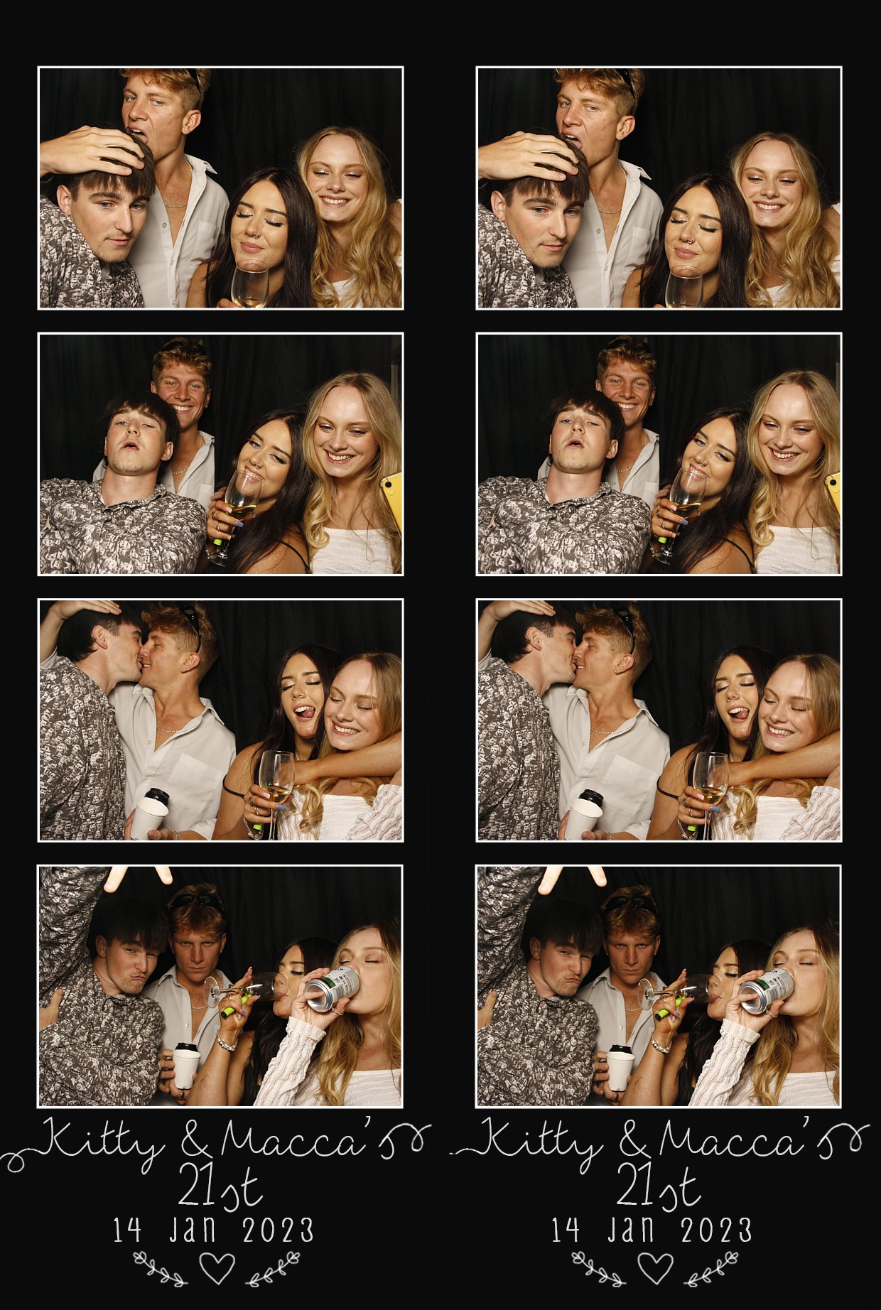 Catherine & Macca's 21st! | View more photos from the event at wgtngallery.classicphotobooths.co.nz/u/wgtncpbgallery/Catherine-Maccas-21st