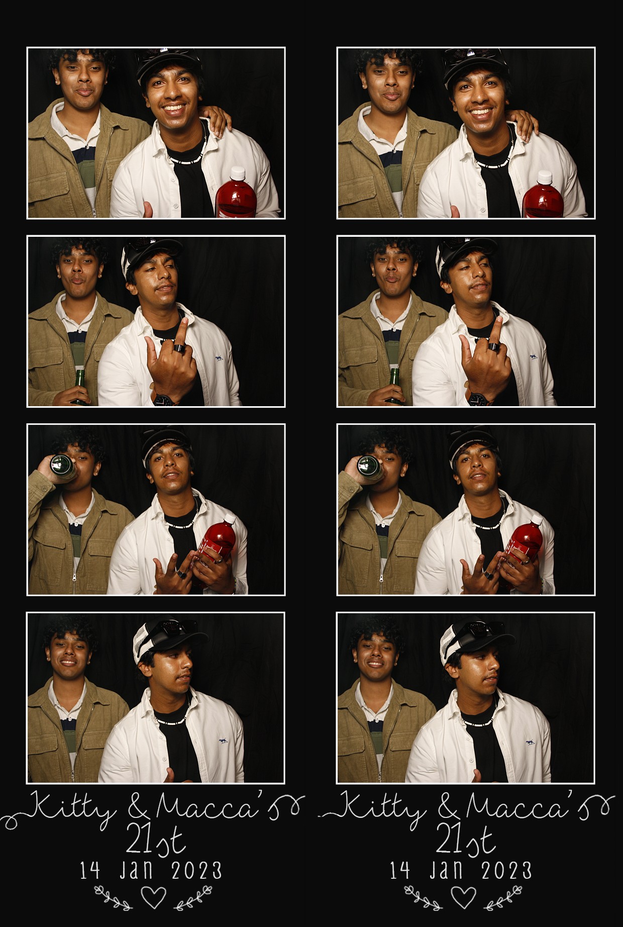 Catherine & Macca's 21st! | View more photos from the event at wgtngallery.classicphotobooths.co.nz/u/wgtncpbgallery/Catherine-Maccas-21st