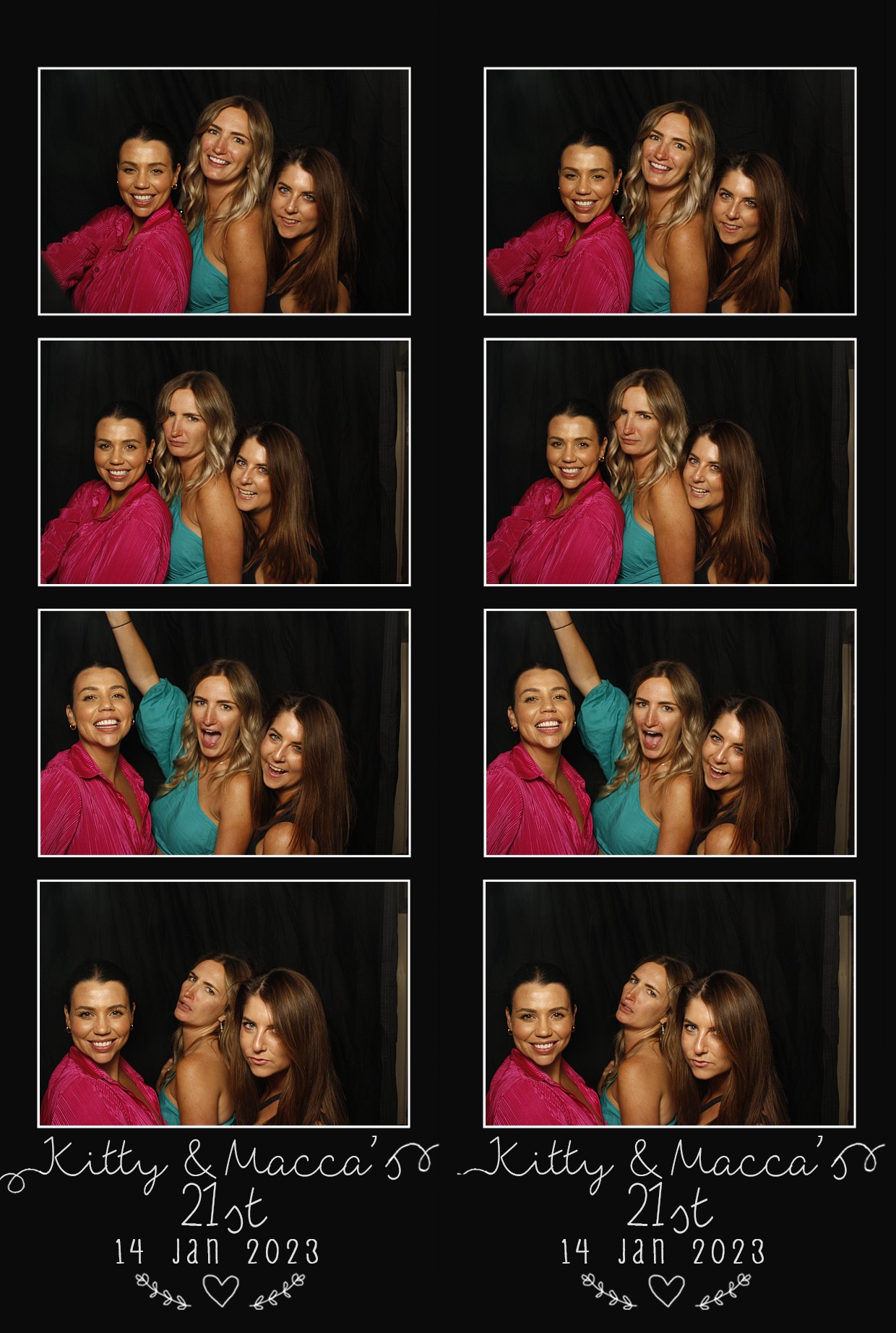 Catherine & Macca's 21st! | View more photos from the event at wgtngallery.classicphotobooths.co.nz/u/wgtncpbgallery/Catherine-Maccas-21st