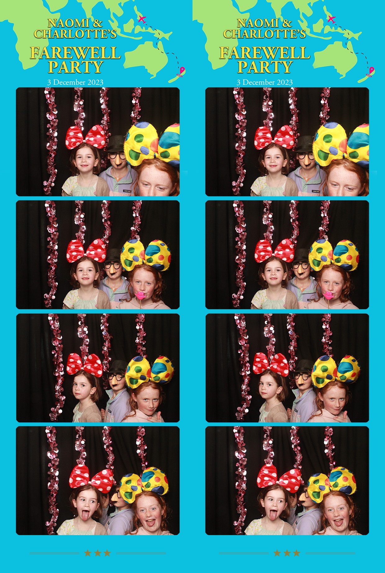 Naomi & Charlotte's Farewell Party Dec 3 2023 | View more photos from the event at wgtngallery.classicphotobooths.co.nz/u/wgtncpbgallery/Naomi-Charlottes-Farewell-Party-Dec-3-2023