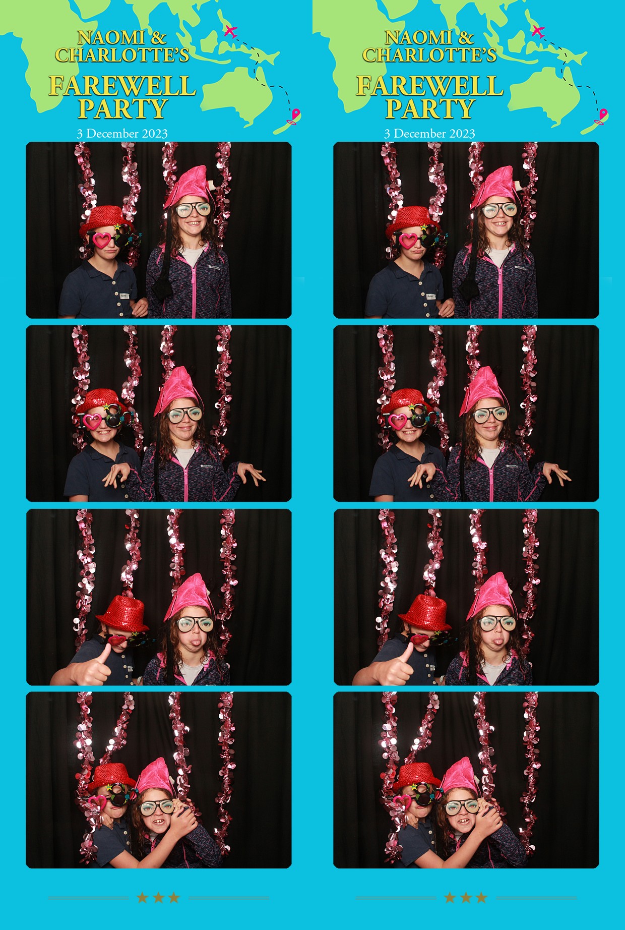 Naomi & Charlotte's Farewell Party Dec 3 2023 | View more photos from the event at wgtngallery.classicphotobooths.co.nz/u/wgtncpbgallery/Naomi-Charlottes-Farewell-Party-Dec-3-2023