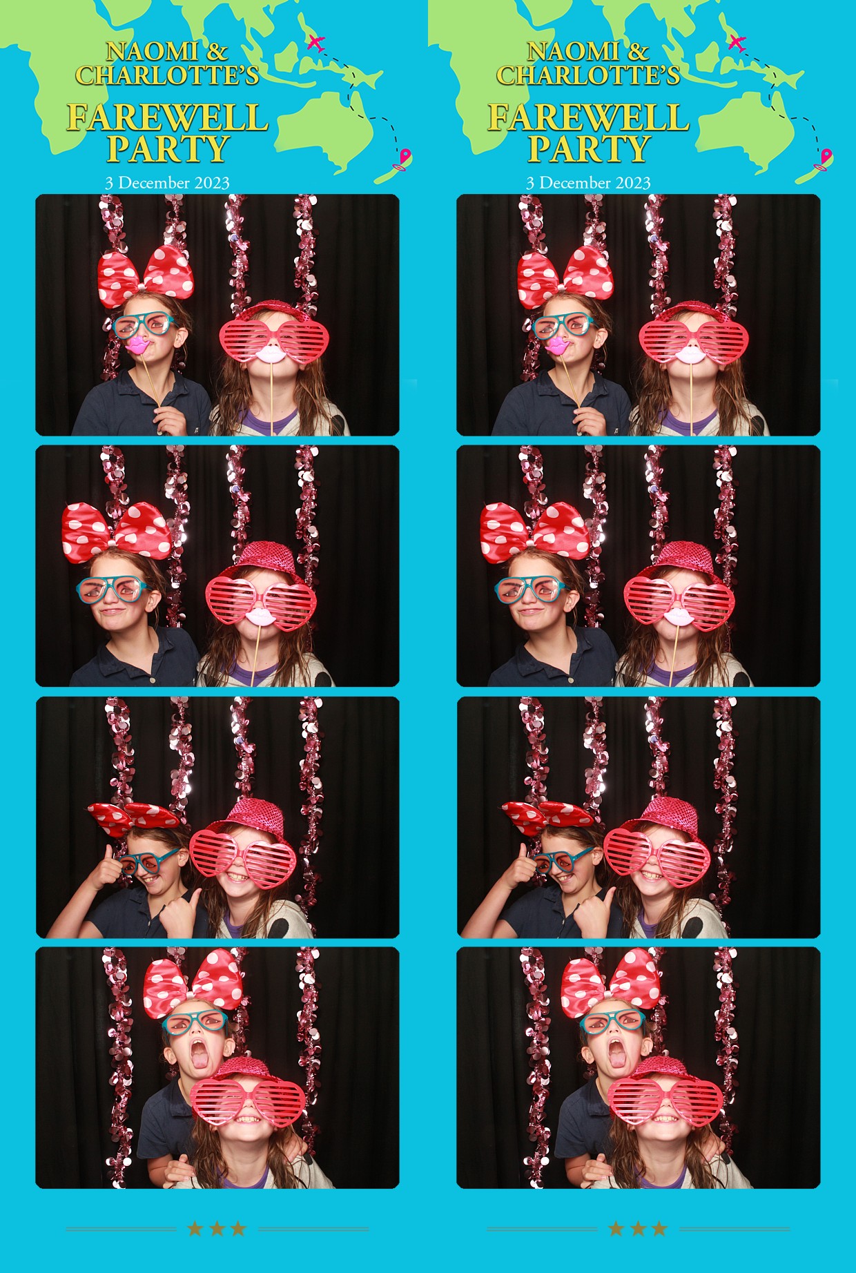 Naomi & Charlotte's Farewell Party Dec 3 2023 | View more photos from the event at wgtngallery.classicphotobooths.co.nz/u/wgtncpbgallery/Naomi-Charlottes-Farewell-Party-Dec-3-2023