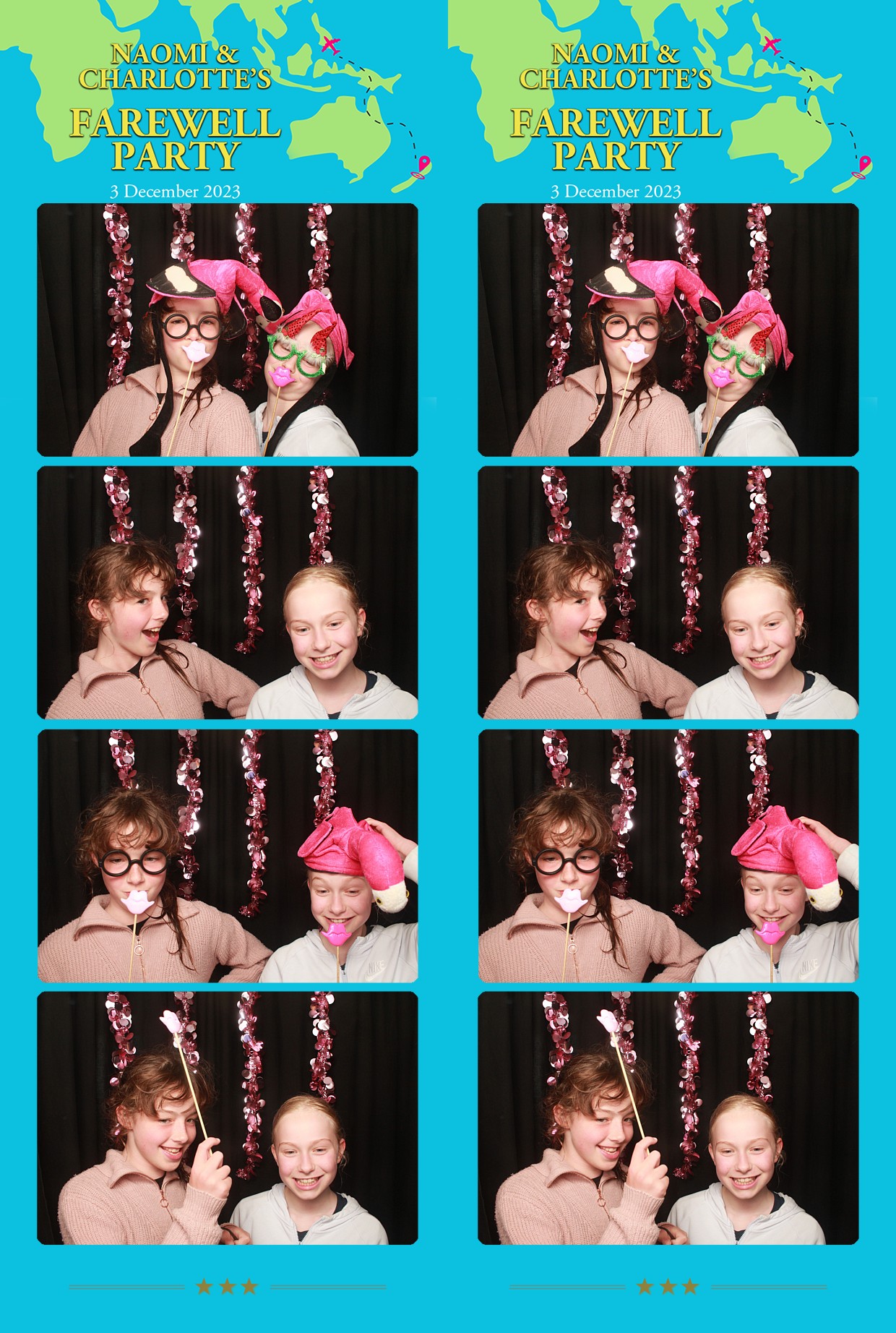 Naomi & Charlotte's Farewell Party Dec 3 2023 | View more photos from the event at wgtngallery.classicphotobooths.co.nz/u/wgtncpbgallery/Naomi-Charlottes-Farewell-Party-Dec-3-2023