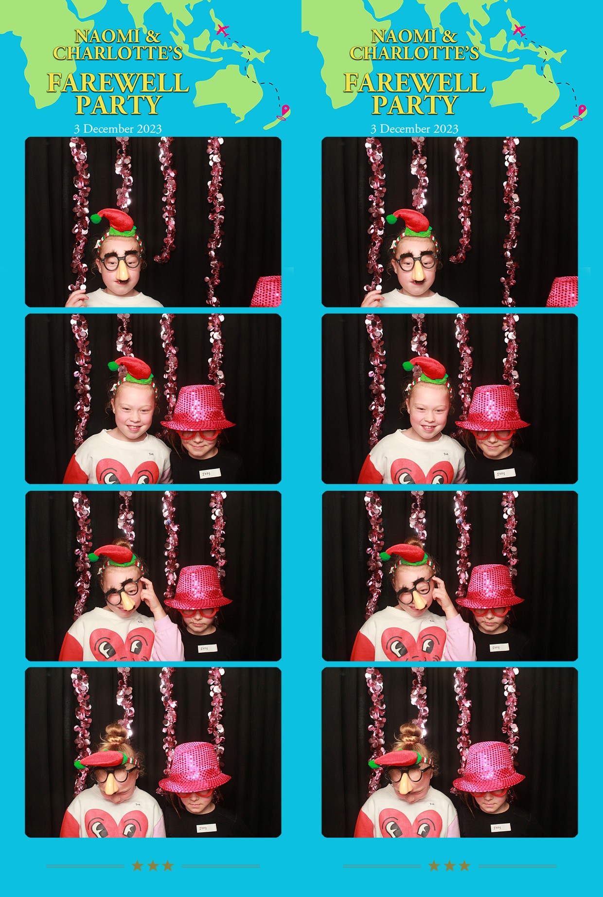Naomi & Charlotte's Farewell Party Dec 3 2023 | View more photos from the event at wgtngallery.classicphotobooths.co.nz/u/wgtncpbgallery/Naomi-Charlottes-Farewell-Party-Dec-3-2023