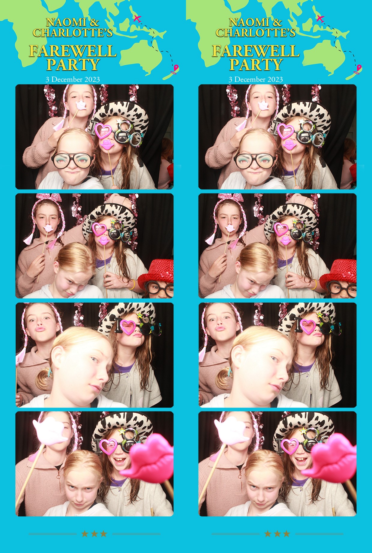 Naomi & Charlotte's Farewell Party Dec 3 2023 | View more photos from the event at wgtngallery.classicphotobooths.co.nz/u/wgtncpbgallery/Naomi-Charlottes-Farewell-Party-Dec-3-2023