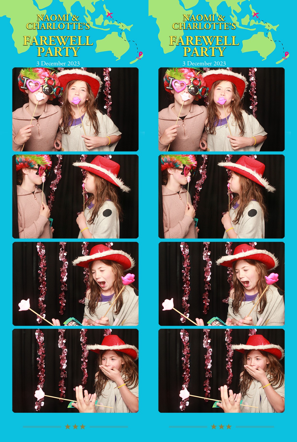 Naomi & Charlotte's Farewell Party Dec 3 2023 | View more photos from the event at wgtngallery.classicphotobooths.co.nz/u/wgtncpbgallery/Naomi-Charlottes-Farewell-Party-Dec-3-2023