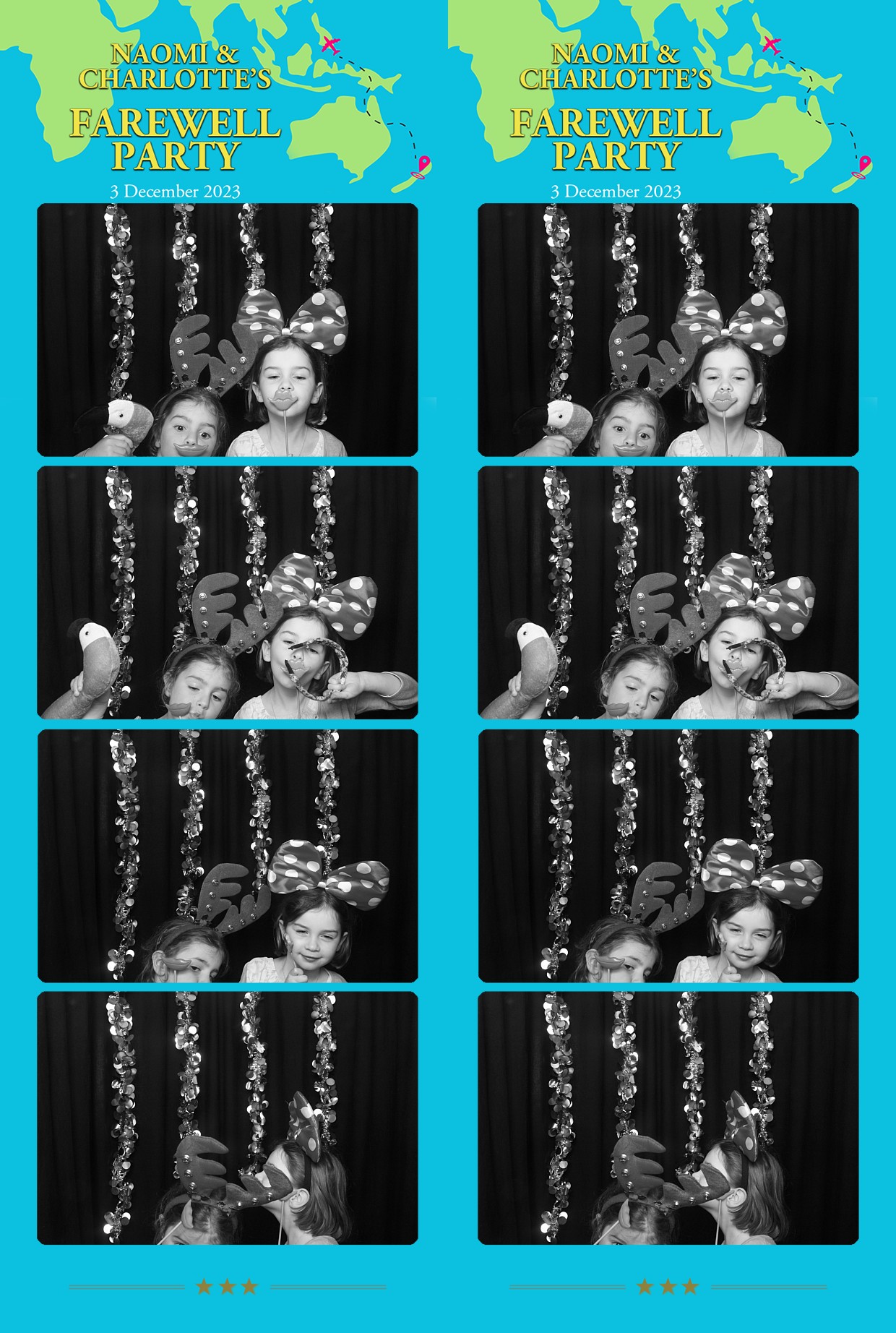 Naomi & Charlotte's Farewell Party Dec 3 2023 | View more photos from the event at wgtngallery.classicphotobooths.co.nz/u/wgtncpbgallery/Naomi-Charlottes-Farewell-Party-Dec-3-2023