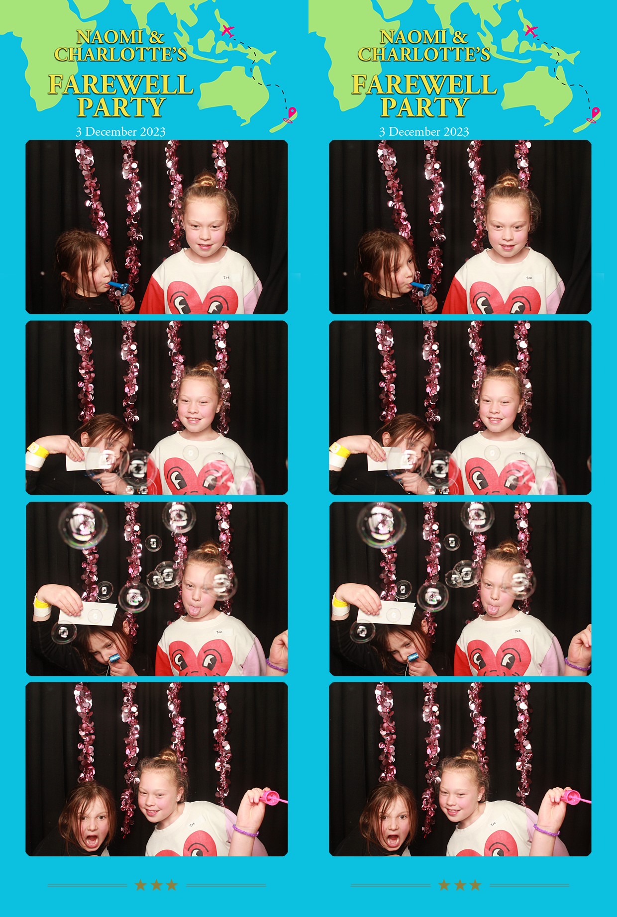 Naomi & Charlotte's Farewell Party Dec 3 2023 | View more photos from the event at wgtngallery.classicphotobooths.co.nz/u/wgtncpbgallery/Naomi-Charlottes-Farewell-Party-Dec-3-2023