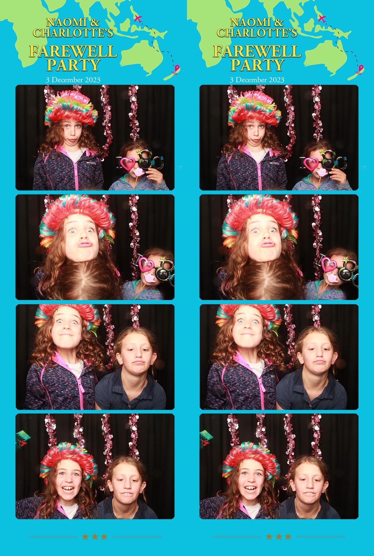 Naomi & Charlotte's Farewell Party Dec 3 2023 | View more photos from the event at wgtngallery.classicphotobooths.co.nz/u/wgtncpbgallery/Naomi-Charlottes-Farewell-Party-Dec-3-2023