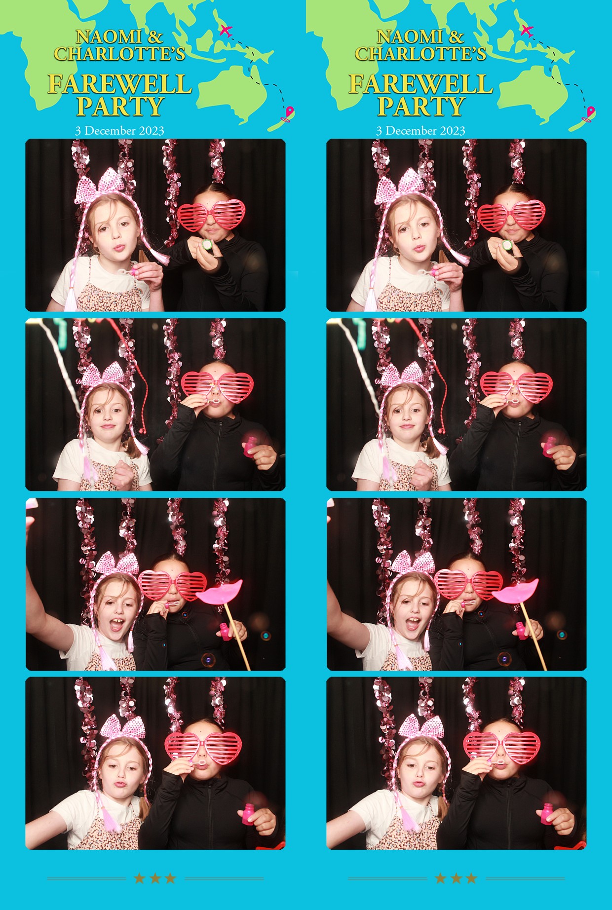 Naomi & Charlotte's Farewell Party Dec 3 2023 | View more photos from the event at wgtngallery.classicphotobooths.co.nz/u/wgtncpbgallery/Naomi-Charlottes-Farewell-Party-Dec-3-2023