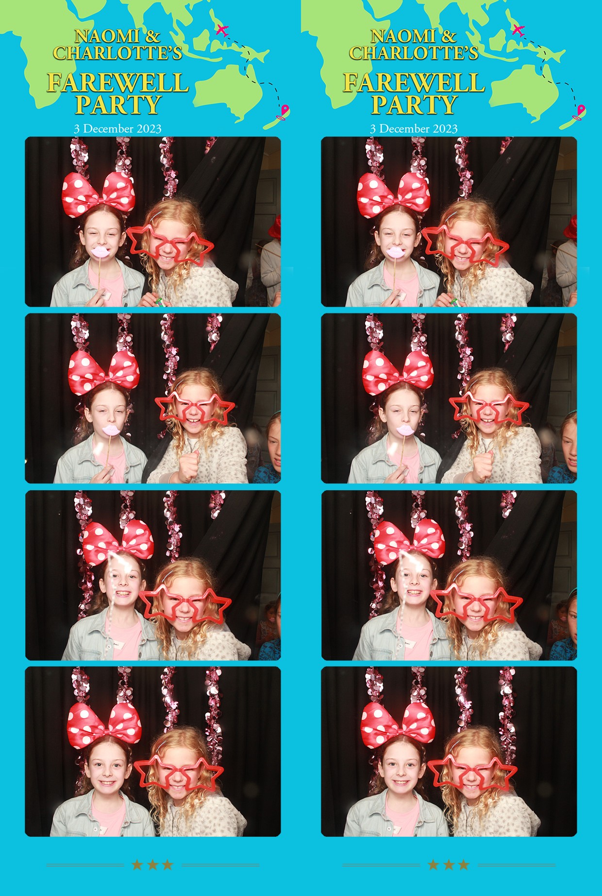 Naomi & Charlotte's Farewell Party Dec 3 2023 | View more photos from the event at wgtngallery.classicphotobooths.co.nz/u/wgtncpbgallery/Naomi-Charlottes-Farewell-Party-Dec-3-2023