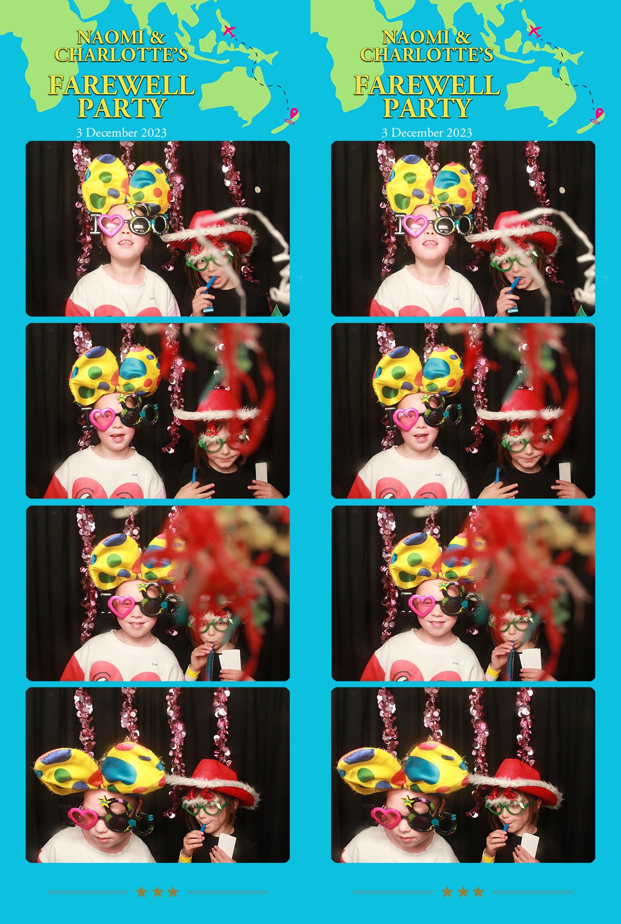 Naomi & Charlotte's Farewell Party Dec 3 2023 | View more photos from the event at wgtngallery.classicphotobooths.co.nz/u/wgtncpbgallery/Naomi-Charlottes-Farewell-Party-Dec-3-2023