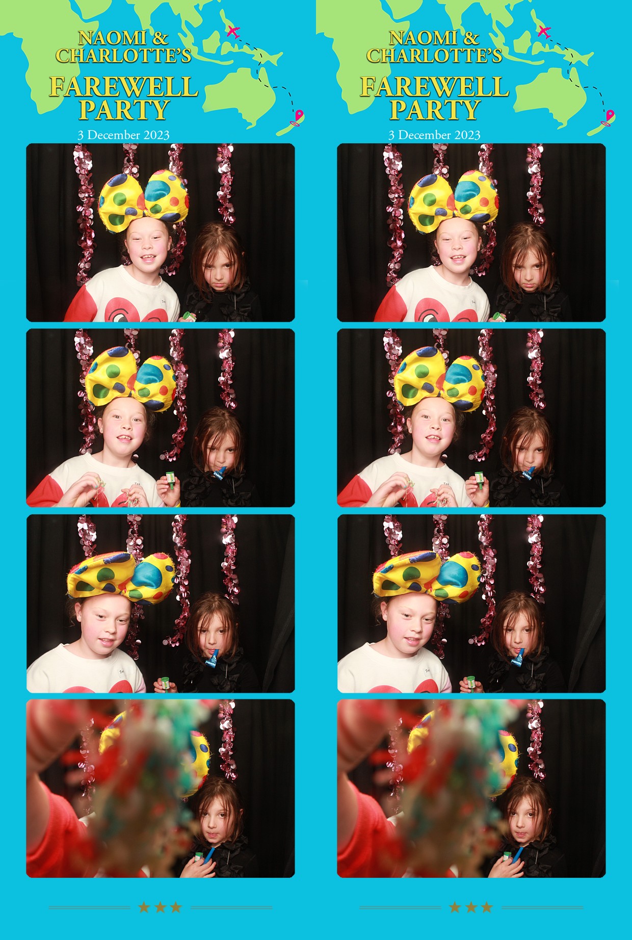 Naomi & Charlotte's Farewell Party Dec 3 2023 | View more photos from the event at wgtngallery.classicphotobooths.co.nz/u/wgtncpbgallery/Naomi-Charlottes-Farewell-Party-Dec-3-2023