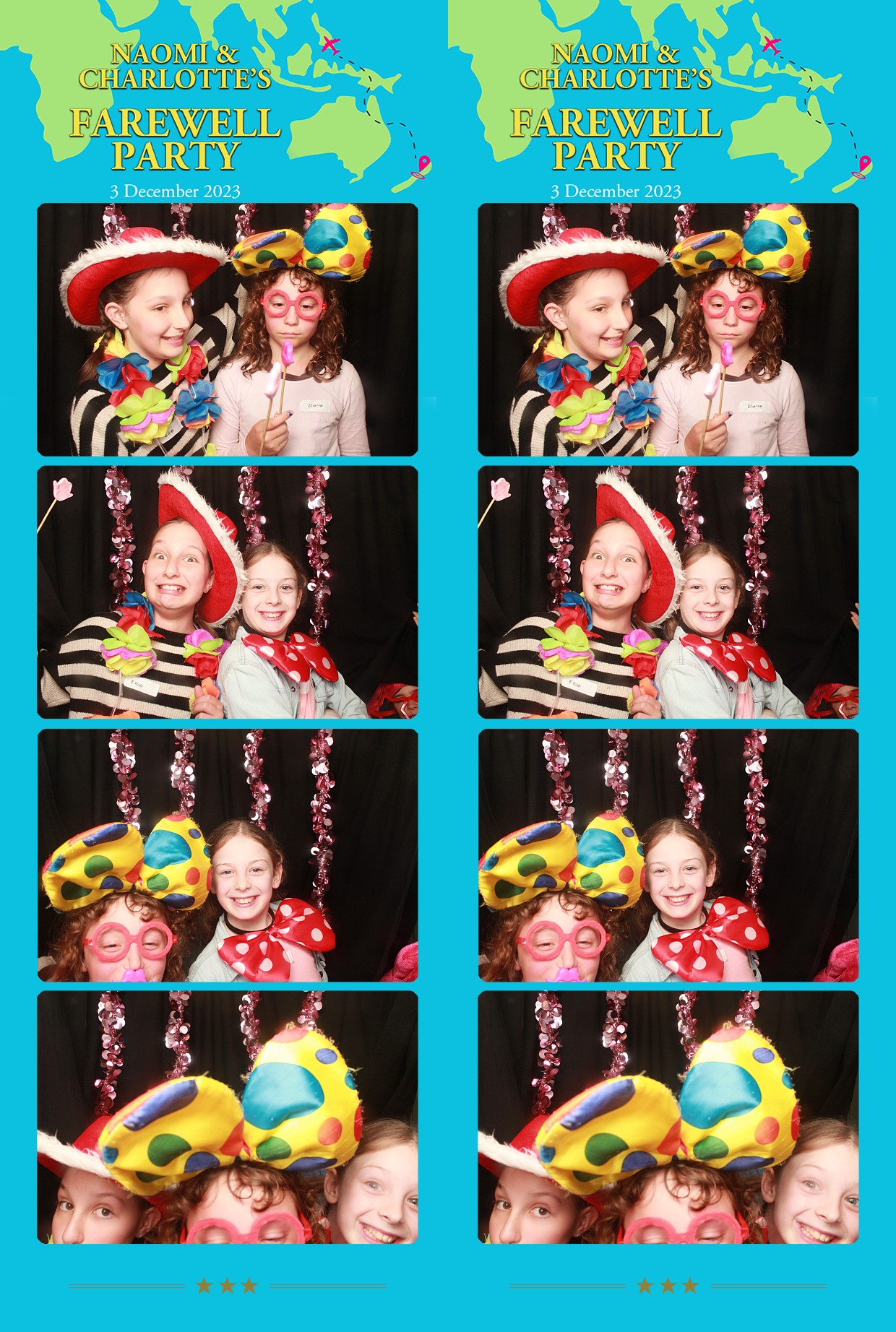 Naomi & Charlotte's Farewell Party Dec 3 2023 | View more photos from the event at wgtngallery.classicphotobooths.co.nz/u/wgtncpbgallery/Naomi-Charlottes-Farewell-Party-Dec-3-2023