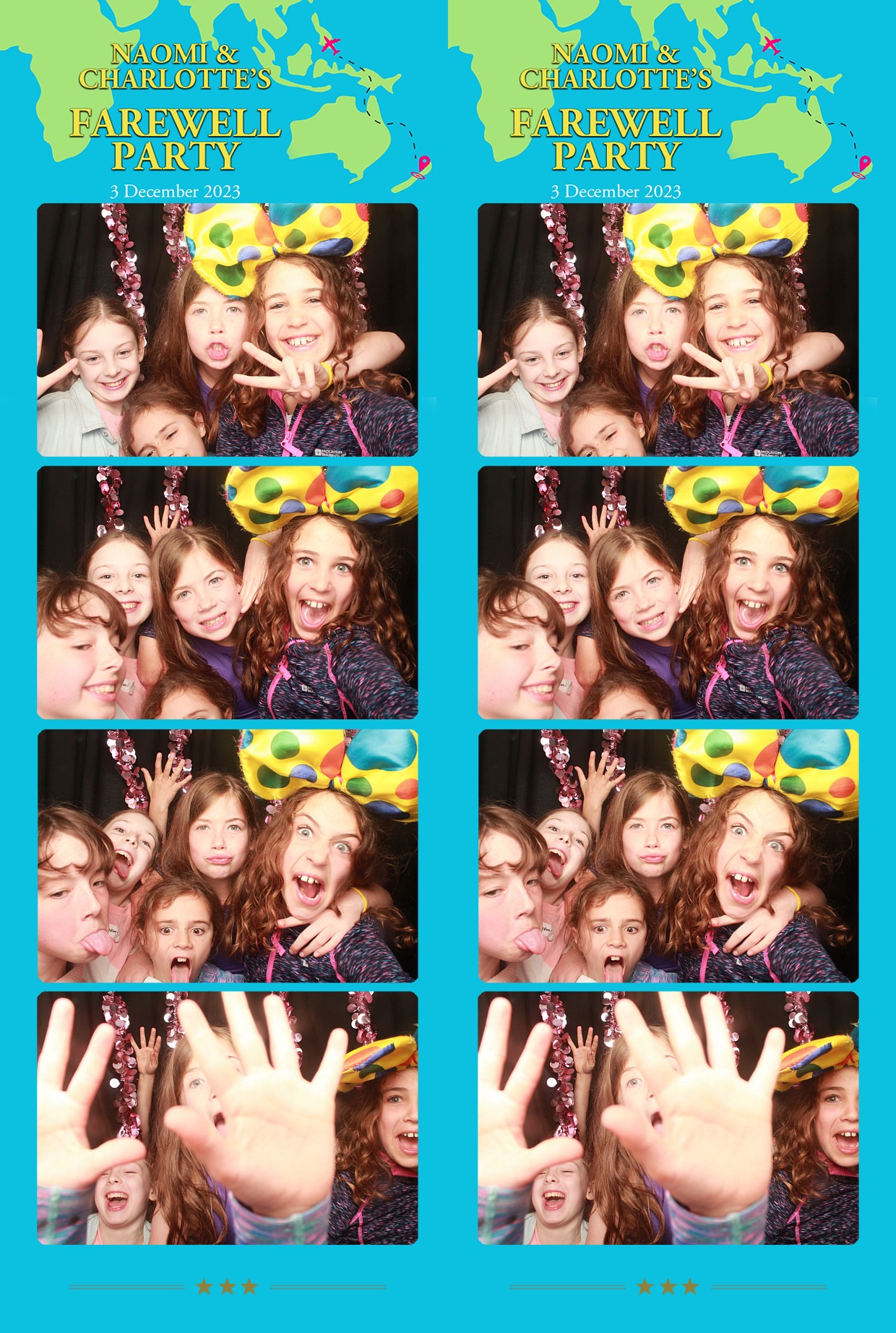 Naomi & Charlotte's Farewell Party Dec 3 2023 | View more photos from the event at wgtngallery.classicphotobooths.co.nz/u/wgtncpbgallery/Naomi-Charlottes-Farewell-Party-Dec-3-2023