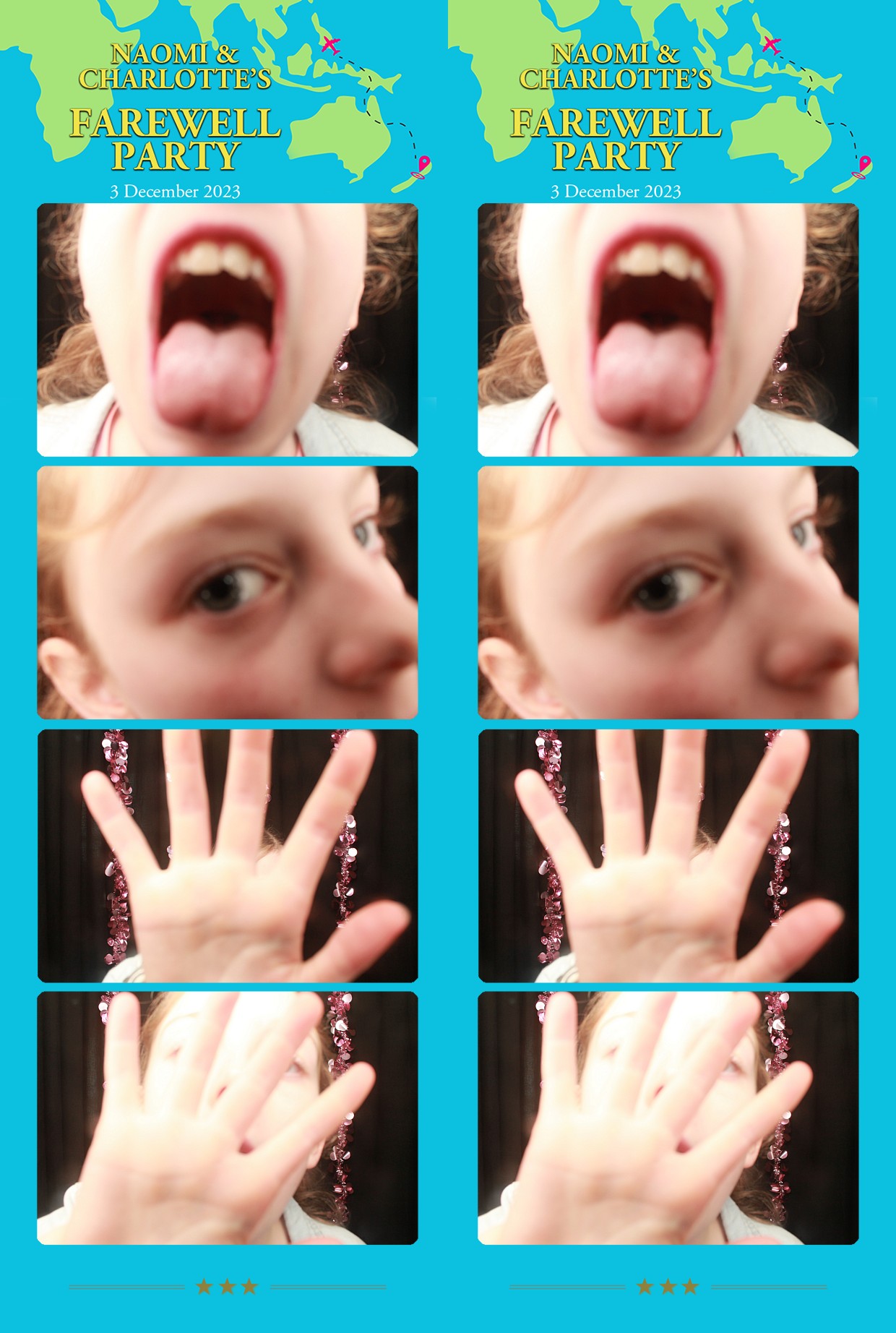 Naomi & Charlotte's Farewell Party Dec 3 2023 | View more photos from the event at wgtngallery.classicphotobooths.co.nz/u/wgtncpbgallery/Naomi-Charlottes-Farewell-Party-Dec-3-2023