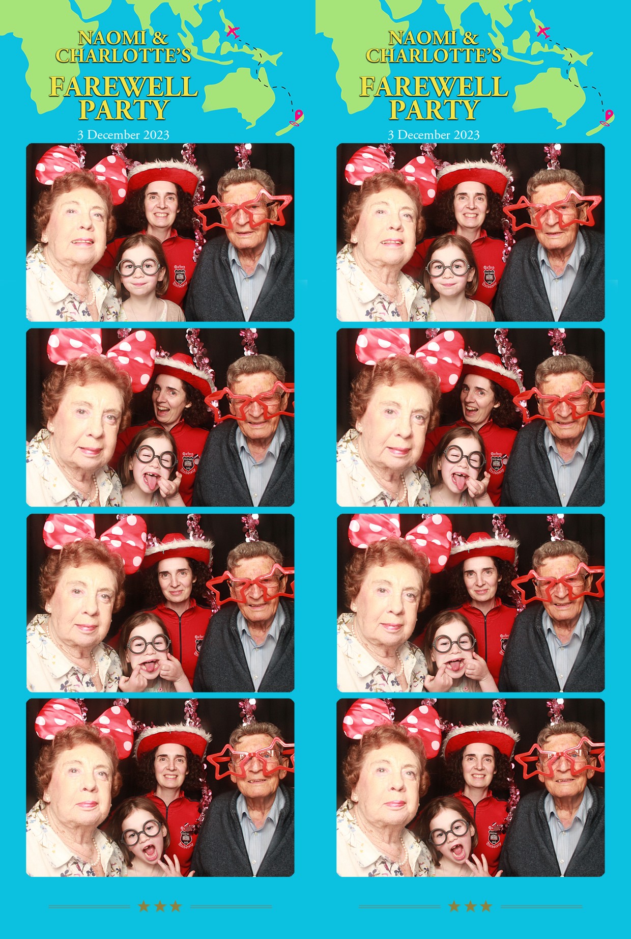 Naomi & Charlotte's Farewell Party Dec 3 2023 | View more photos from the event at wgtngallery.classicphotobooths.co.nz/u/wgtncpbgallery/Naomi-Charlottes-Farewell-Party-Dec-3-2023