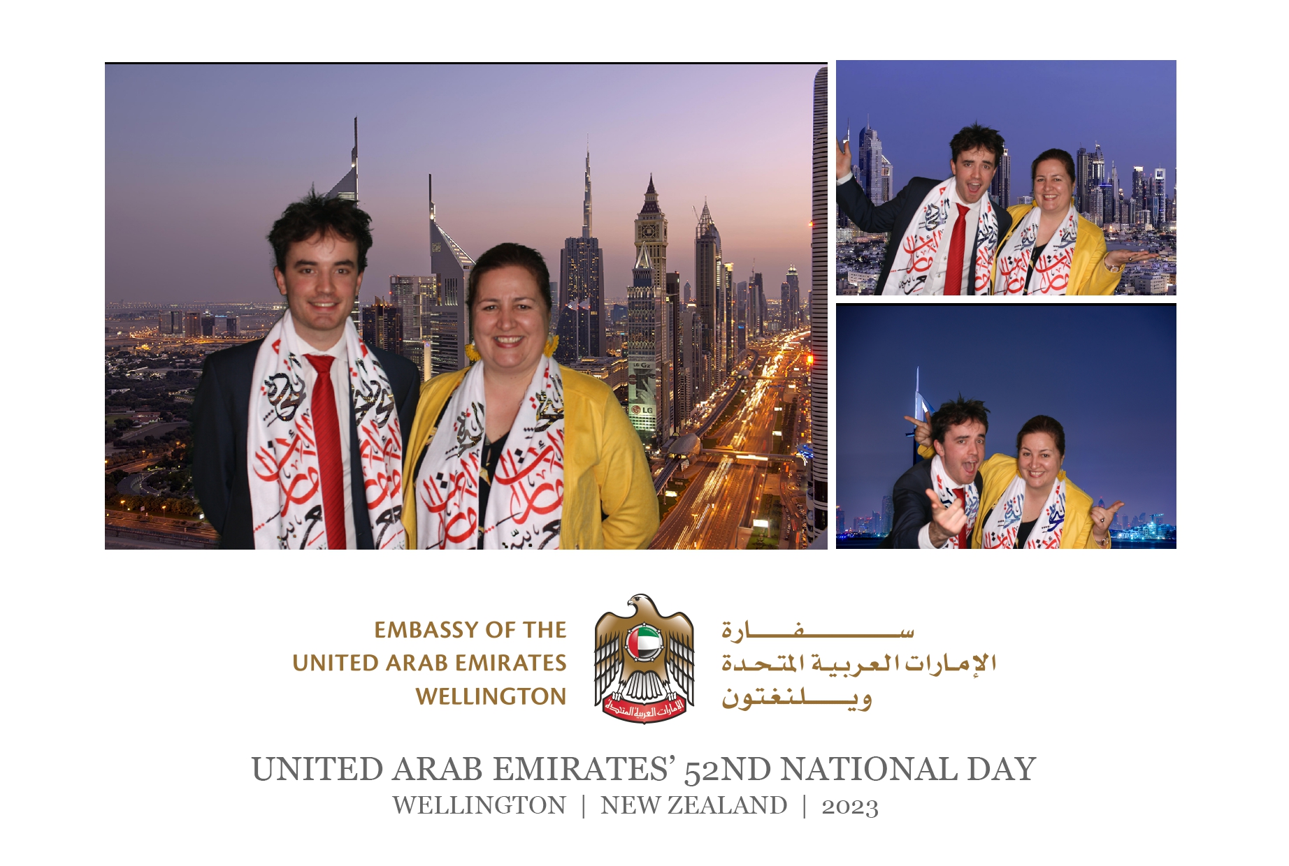 UAE National 52nd National Day Celebration | Wellington 2023 | View more photos from the event at wgtngallery.classicphotobooths.co.nz/u/wgtncpbgallery/UAE-National-52nd-National-Day-Celebration-Wellington-2023
