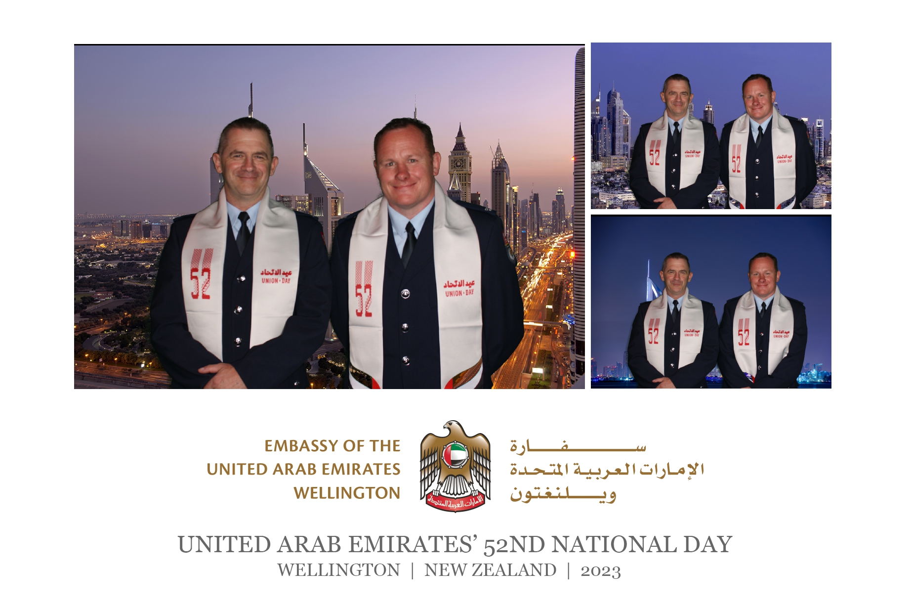 UAE National 52nd National Day Celebration | Wellington 2023 | View more photos from the event at wgtngallery.classicphotobooths.co.nz/u/wgtncpbgallery/UAE-National-52nd-National-Day-Celebration-Wellington-2023