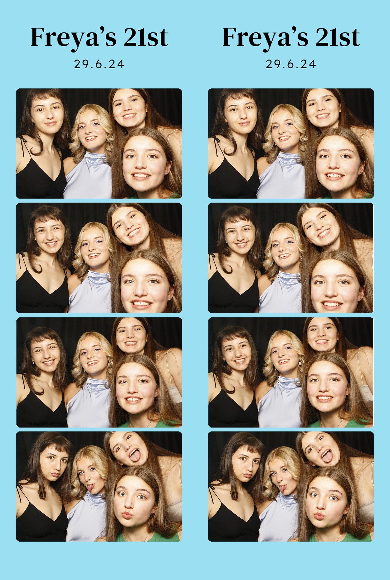 Freya's 21st ... 2024 | View more photos from the event at wgtngallery.classicphotobooths.co.nz/u/wgtncpbgallery/Freyas-21st-2024
