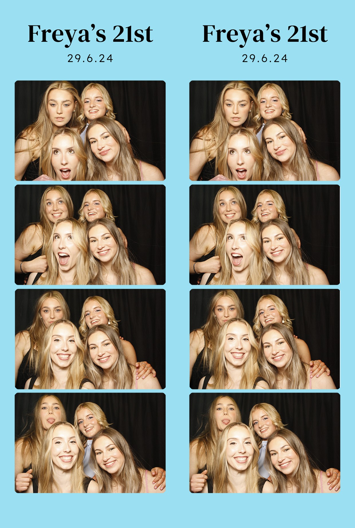 Freya's 21st ... 2024 | View more photos from the event at wgtngallery.classicphotobooths.co.nz/u/wgtncpbgallery/Freyas-21st-2024