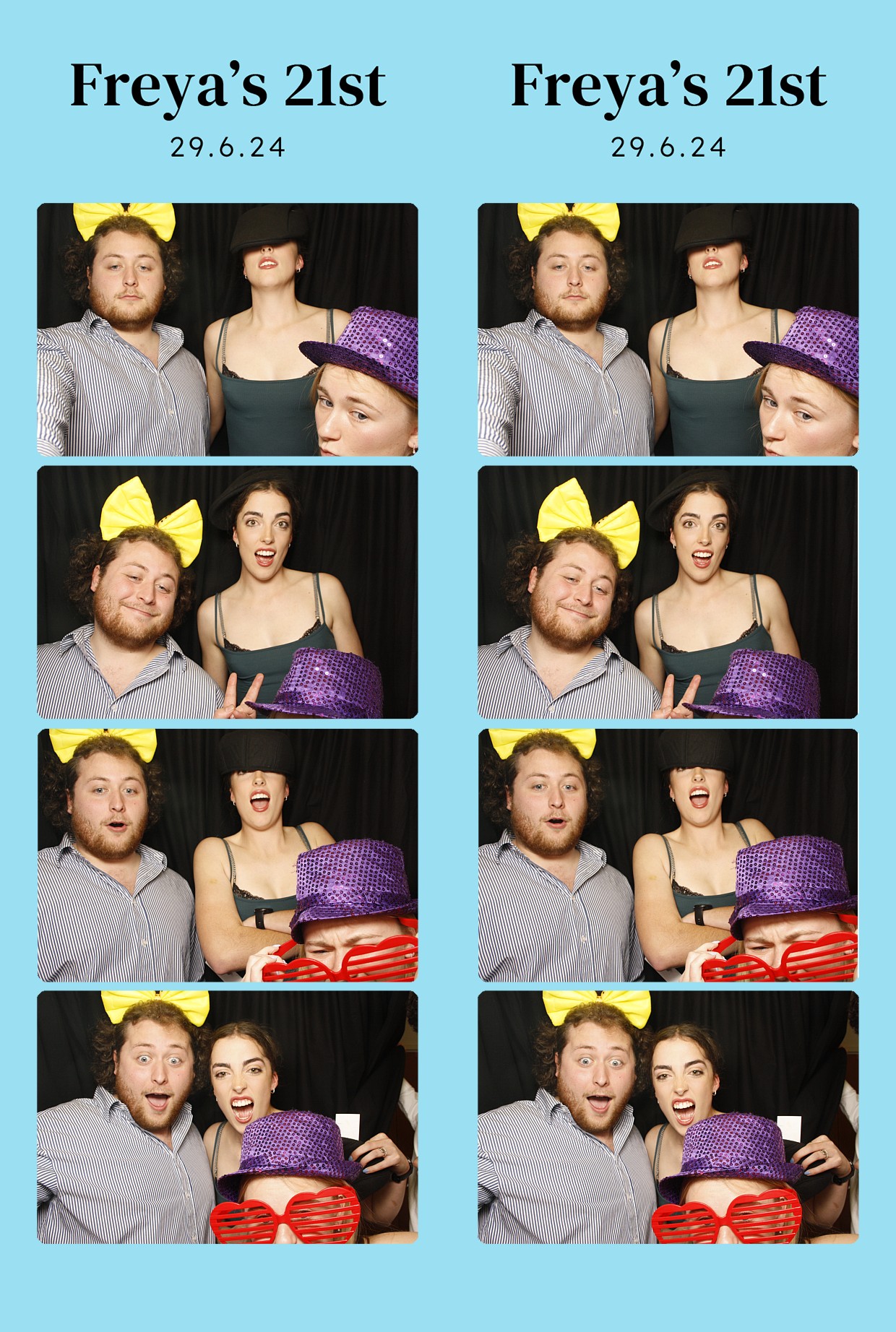 Freya's 21st ... 2024 | View more photos from the event at wgtngallery.classicphotobooths.co.nz/u/wgtncpbgallery/Freyas-21st-2024