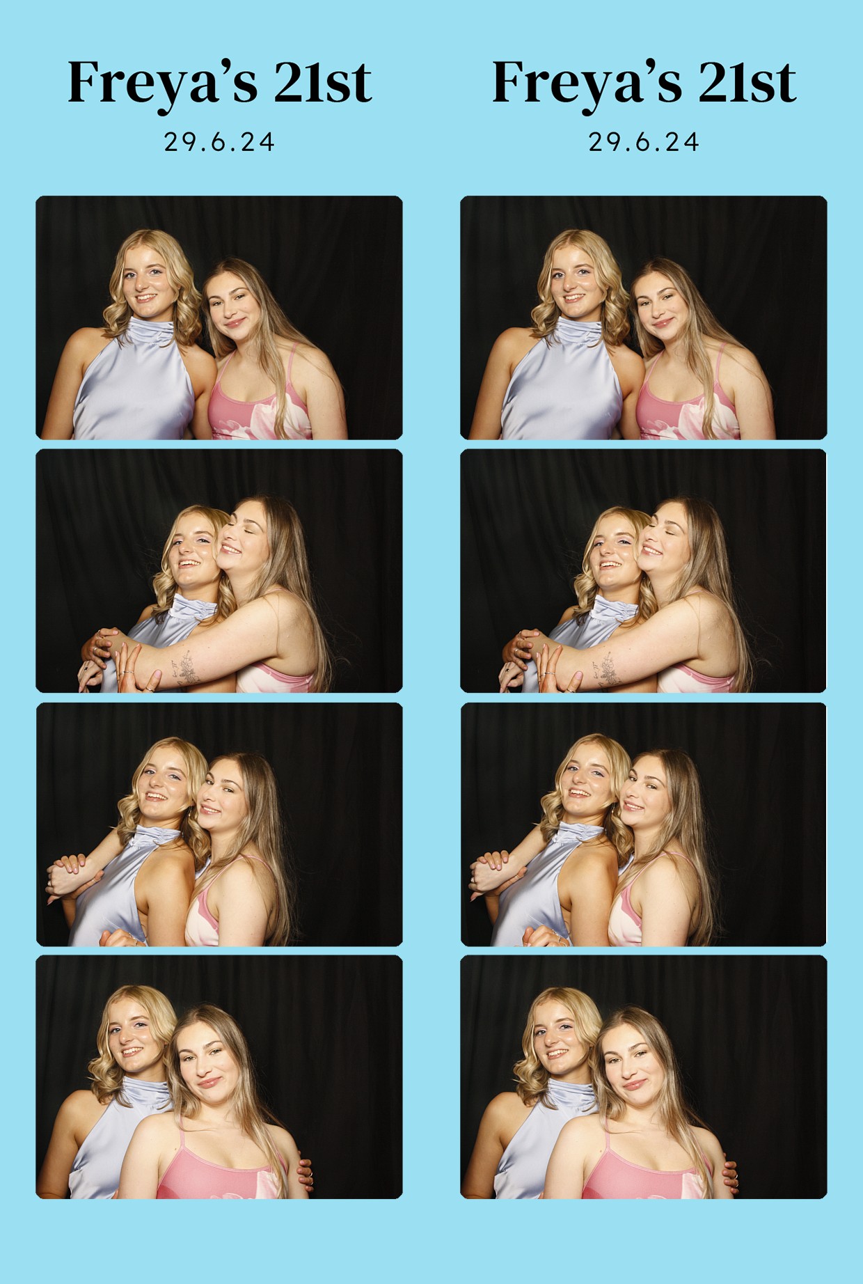 Freya's 21st ... 2024 | View more photos from the event at wgtngallery.classicphotobooths.co.nz/u/wgtncpbgallery/Freyas-21st-2024