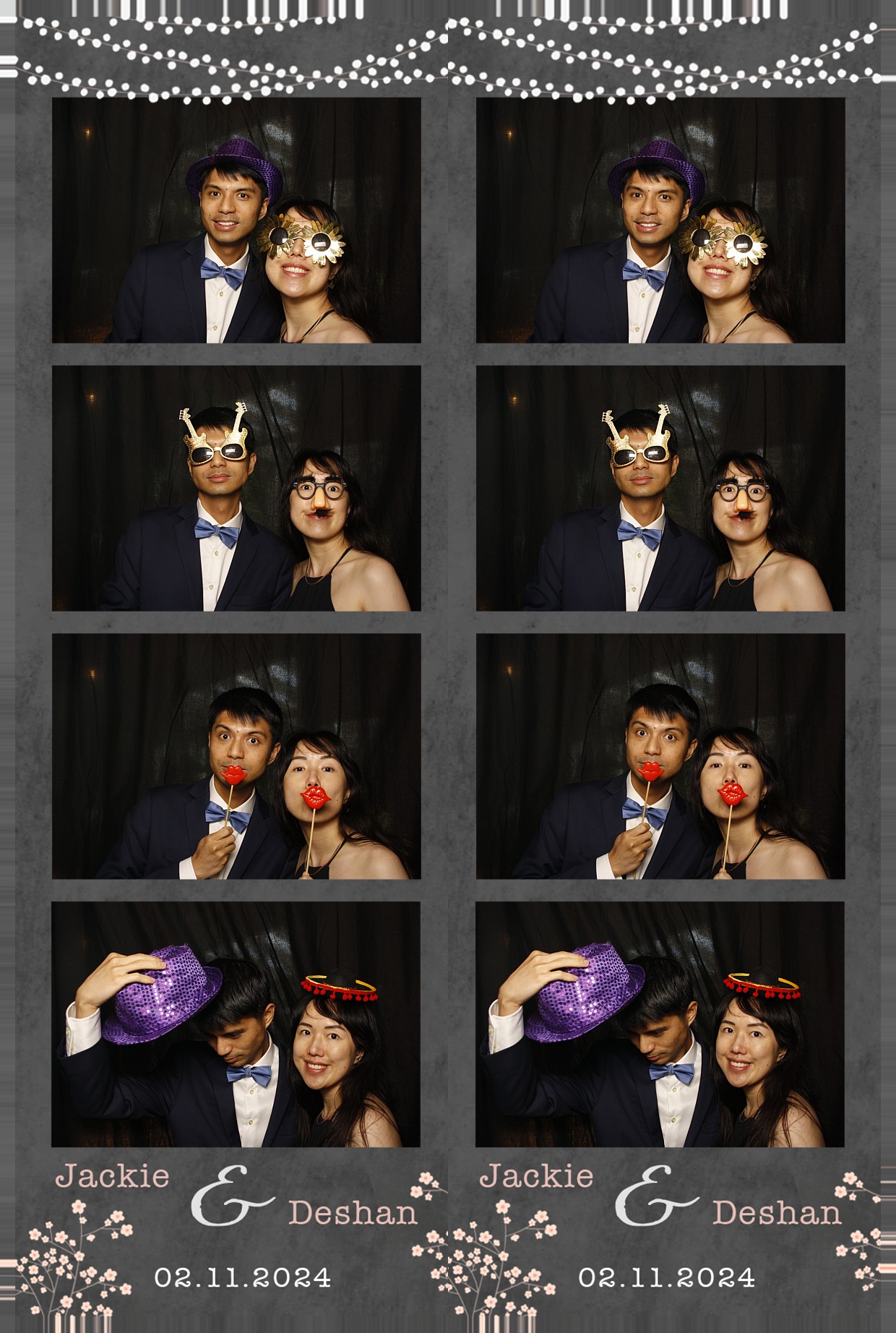 Jackie and Deshan's Wedding | View more photos from the event at wgtngallery.classicphotobooths.co.nz/u/wgtncpbgallery/Jackie-and-Deshans-Wedding