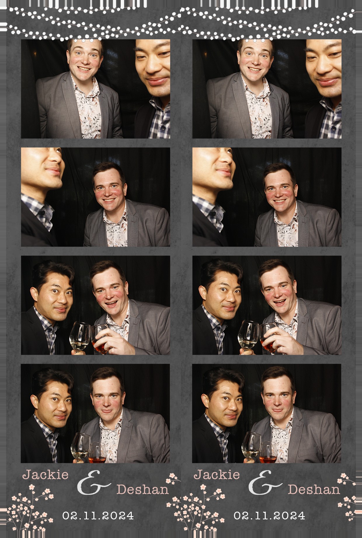 Jackie and Deshan's Wedding | View more photos from the event at wgtngallery.classicphotobooths.co.nz/u/wgtncpbgallery/Jackie-and-Deshans-Wedding