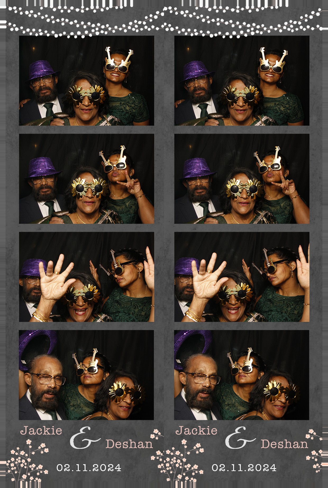 Jackie and Deshan's Wedding | View more photos from the event at wgtngallery.classicphotobooths.co.nz/u/wgtncpbgallery/Jackie-and-Deshans-Wedding