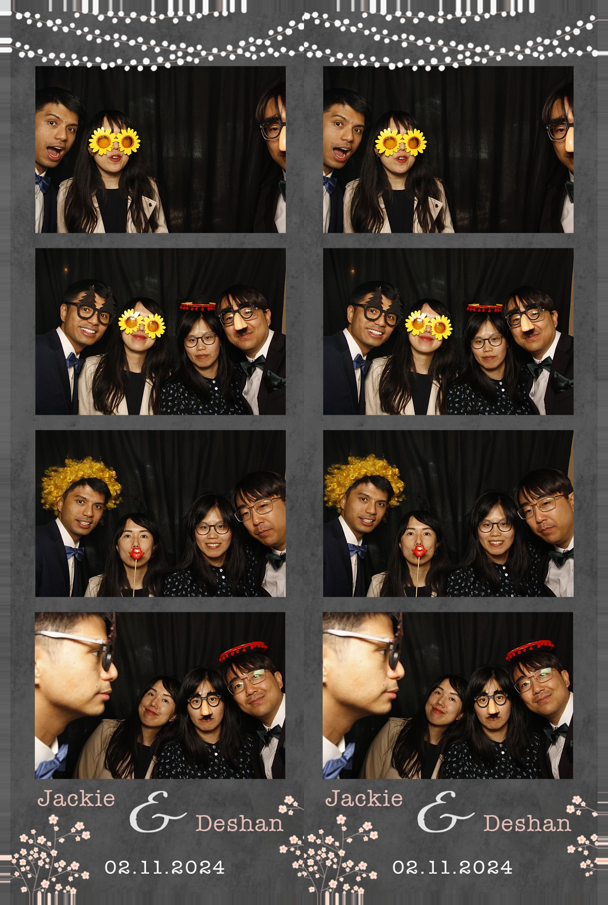 Jackie and Deshan's Wedding | View more photos from the event at wgtngallery.classicphotobooths.co.nz/u/wgtncpbgallery/Jackie-and-Deshans-Wedding