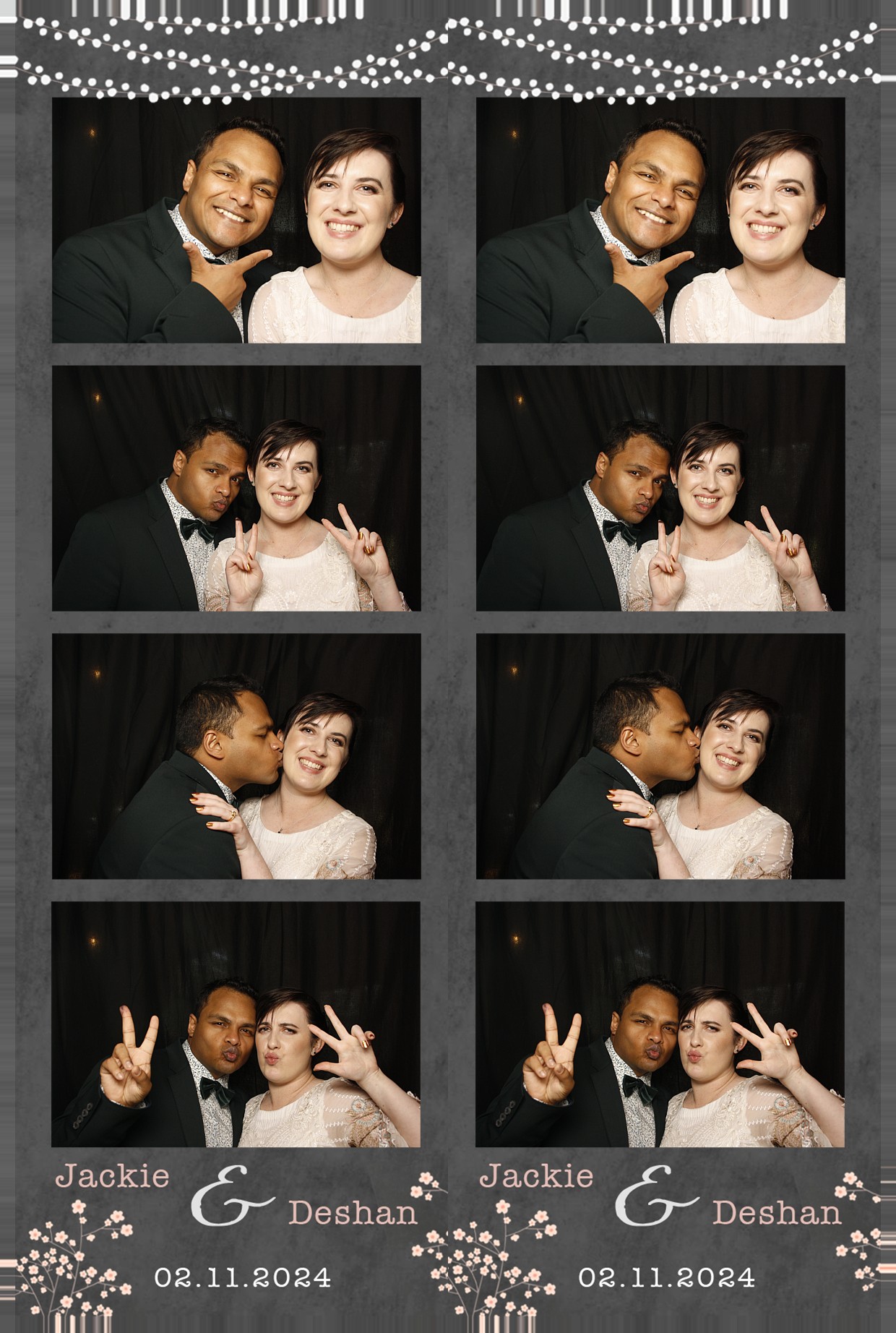 Jackie and Deshan's Wedding | View more photos from the event at wgtngallery.classicphotobooths.co.nz/u/wgtncpbgallery/Jackie-and-Deshans-Wedding
