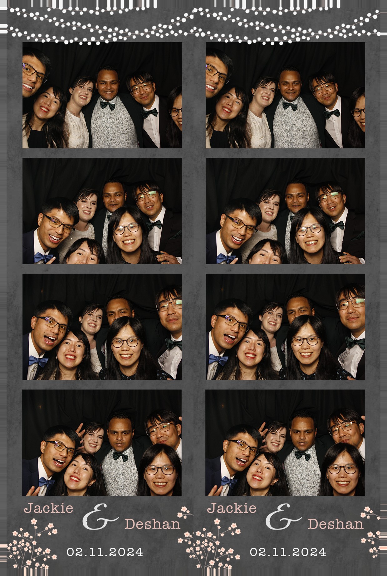 Jackie and Deshan's Wedding | View more photos from the event at wgtngallery.classicphotobooths.co.nz/u/wgtncpbgallery/Jackie-and-Deshans-Wedding