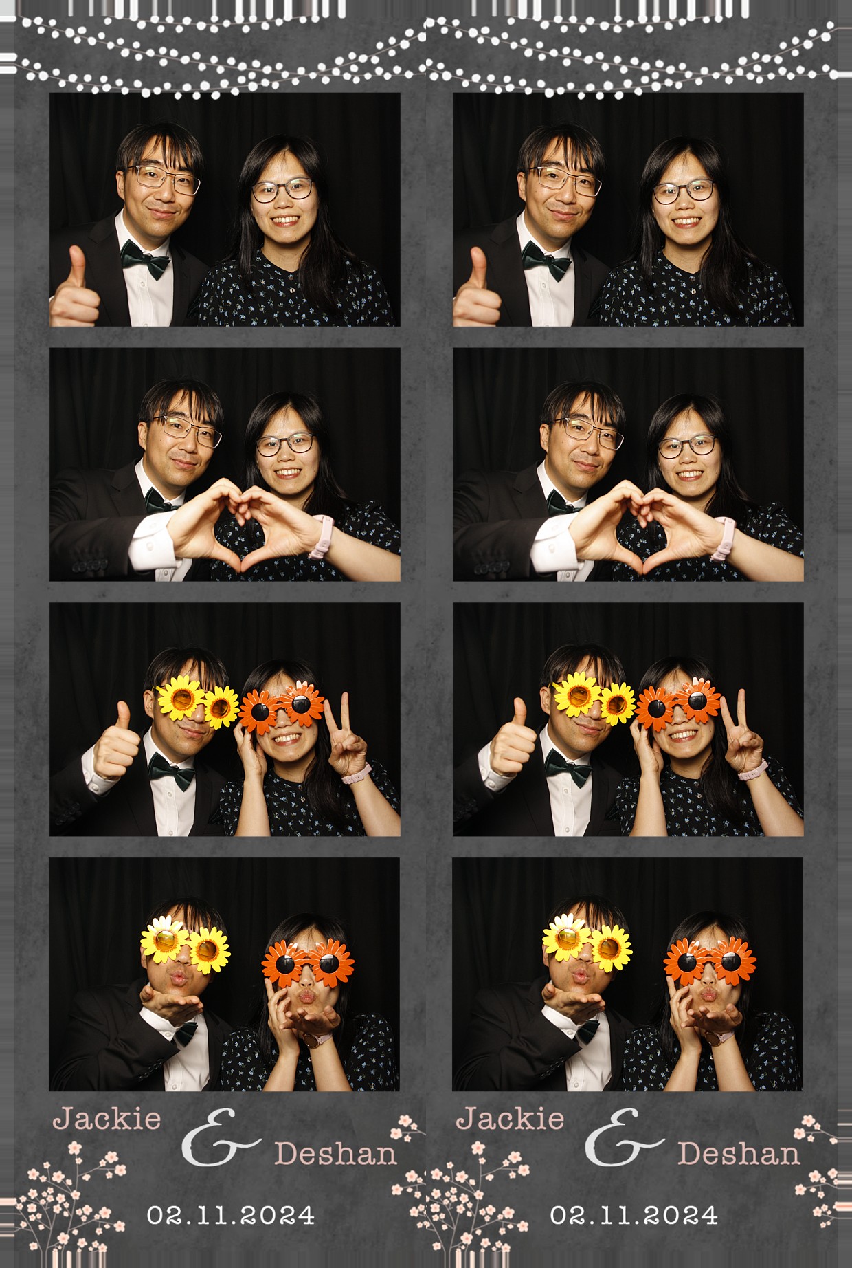 Jackie and Deshan's Wedding | View more photos from the event at wgtngallery.classicphotobooths.co.nz/u/wgtncpbgallery/Jackie-and-Deshans-Wedding