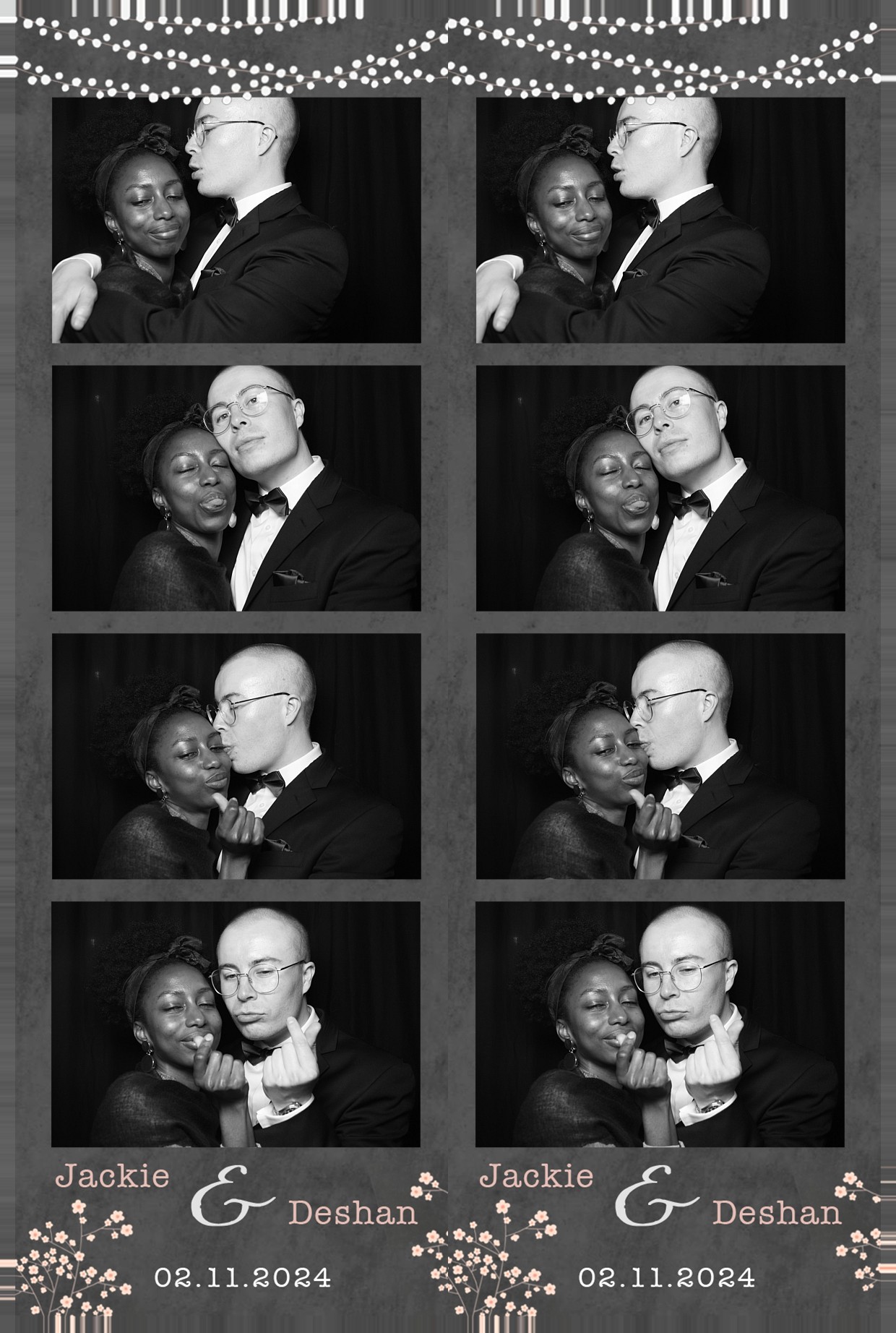 Jackie and Deshan's Wedding | View more photos from the event at wgtngallery.classicphotobooths.co.nz/u/wgtncpbgallery/Jackie-and-Deshans-Wedding