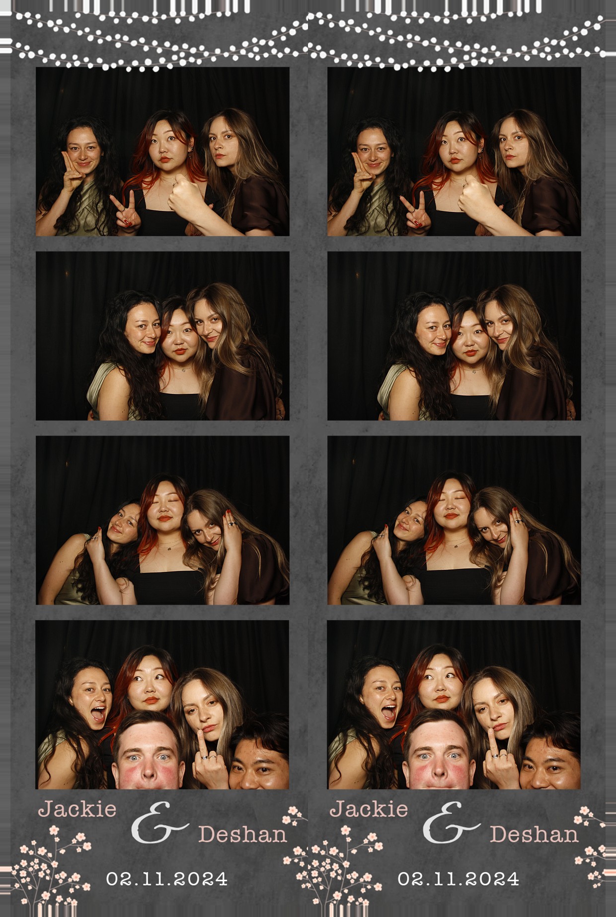 Jackie and Deshan's Wedding | View more photos from the event at wgtngallery.classicphotobooths.co.nz/u/wgtncpbgallery/Jackie-and-Deshans-Wedding