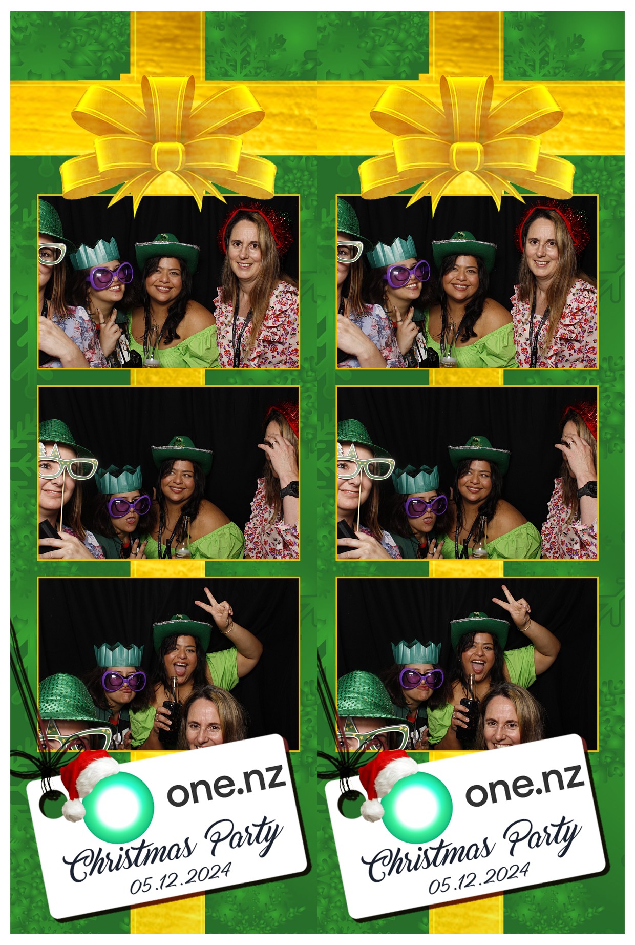 One Christmas 2024 - Wellington | View more photos from the event at wgtngallery.classicphotobooths.co.nz/u/wgtncpbgallery/One-Christmas-2024-Wellington